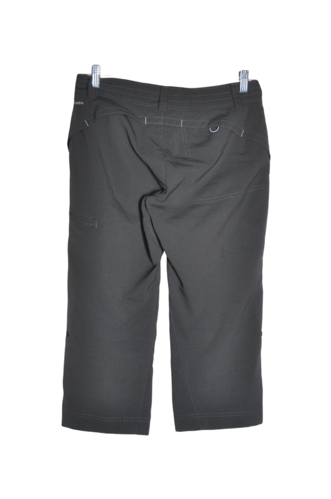 COLUMBIA Stylish Women's Regular Fit Gray Work Pants - Size 6