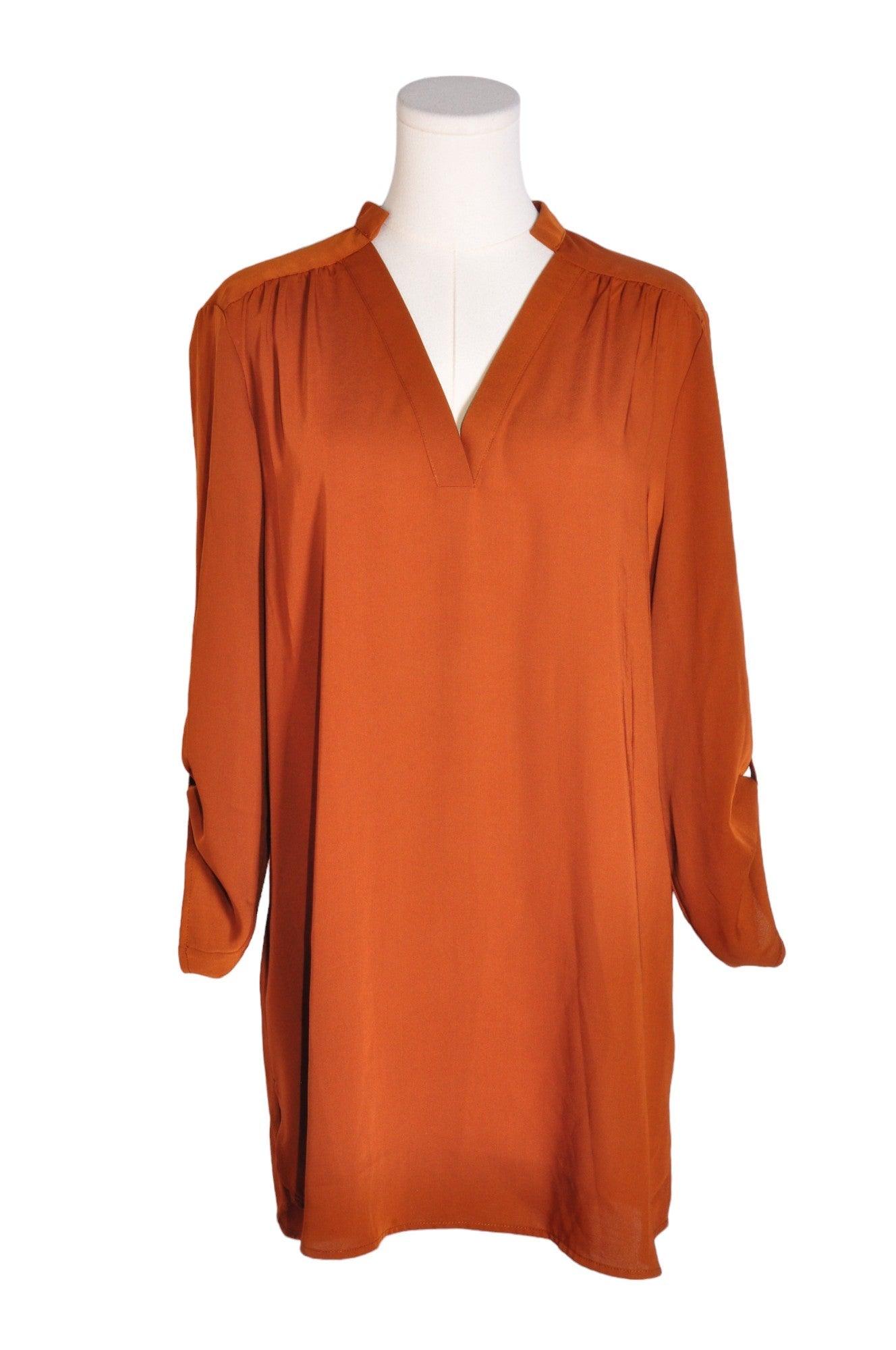 Stylish CHATEAU Brown Regular-fit Women's Blouses - Size L