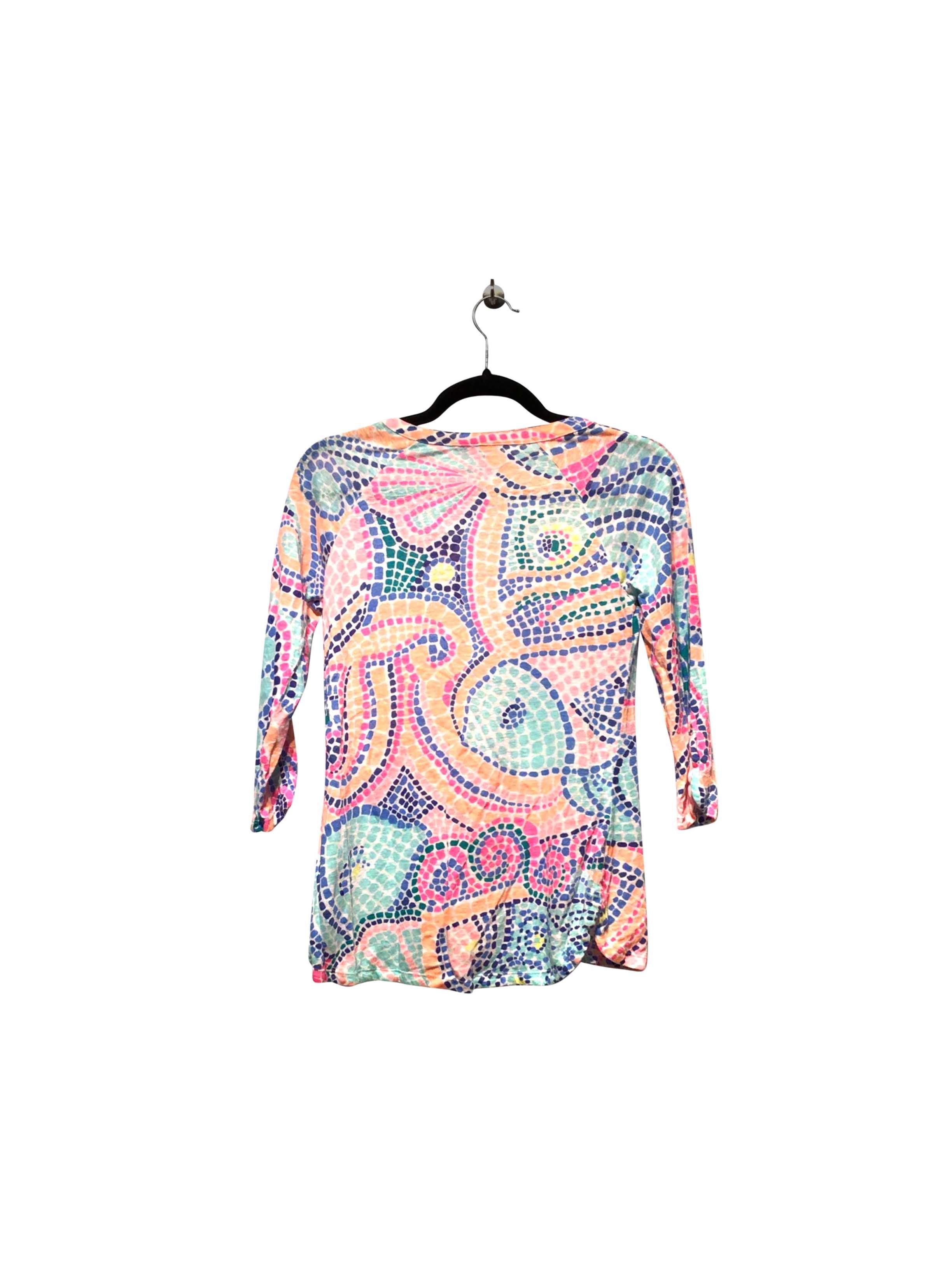LILLY PULITZER Stunning Orange Regular Fit Blouse - XS for Fashion Lovers