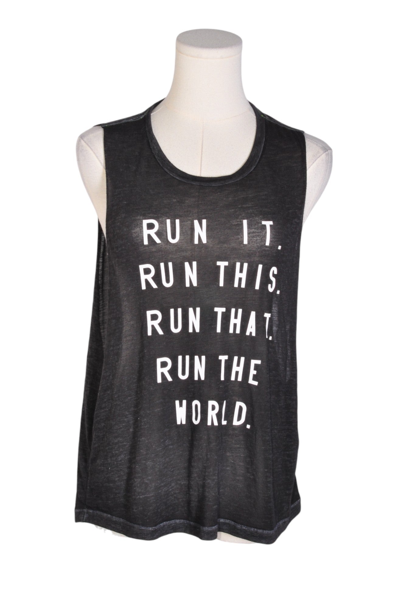 FOREVER 21 Stylish Black Regular-Fit Women's T-Shirt - Size M