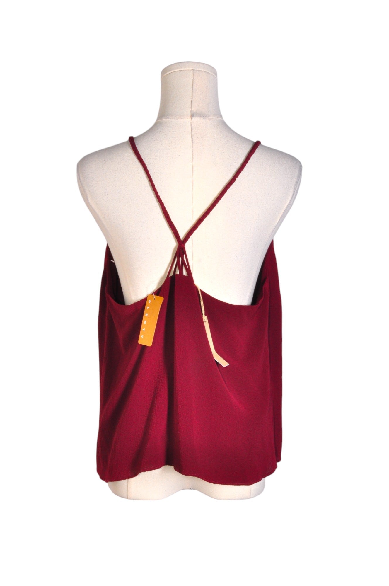 Stylish MONK & LOU Women's Regular Fit Red Blouse - Size L