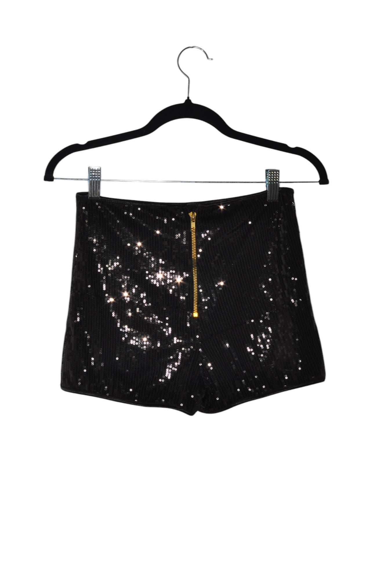 FOREVER 21 Stylish Women's Classic Black Regular Fit Shorts - Size M