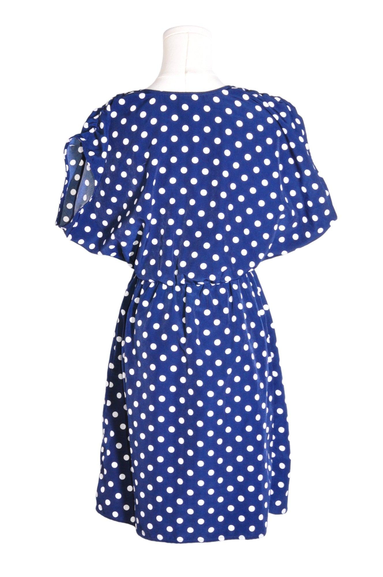 LOFT Stylish Women's Blue Regular Fit & Flare Dress - Size S