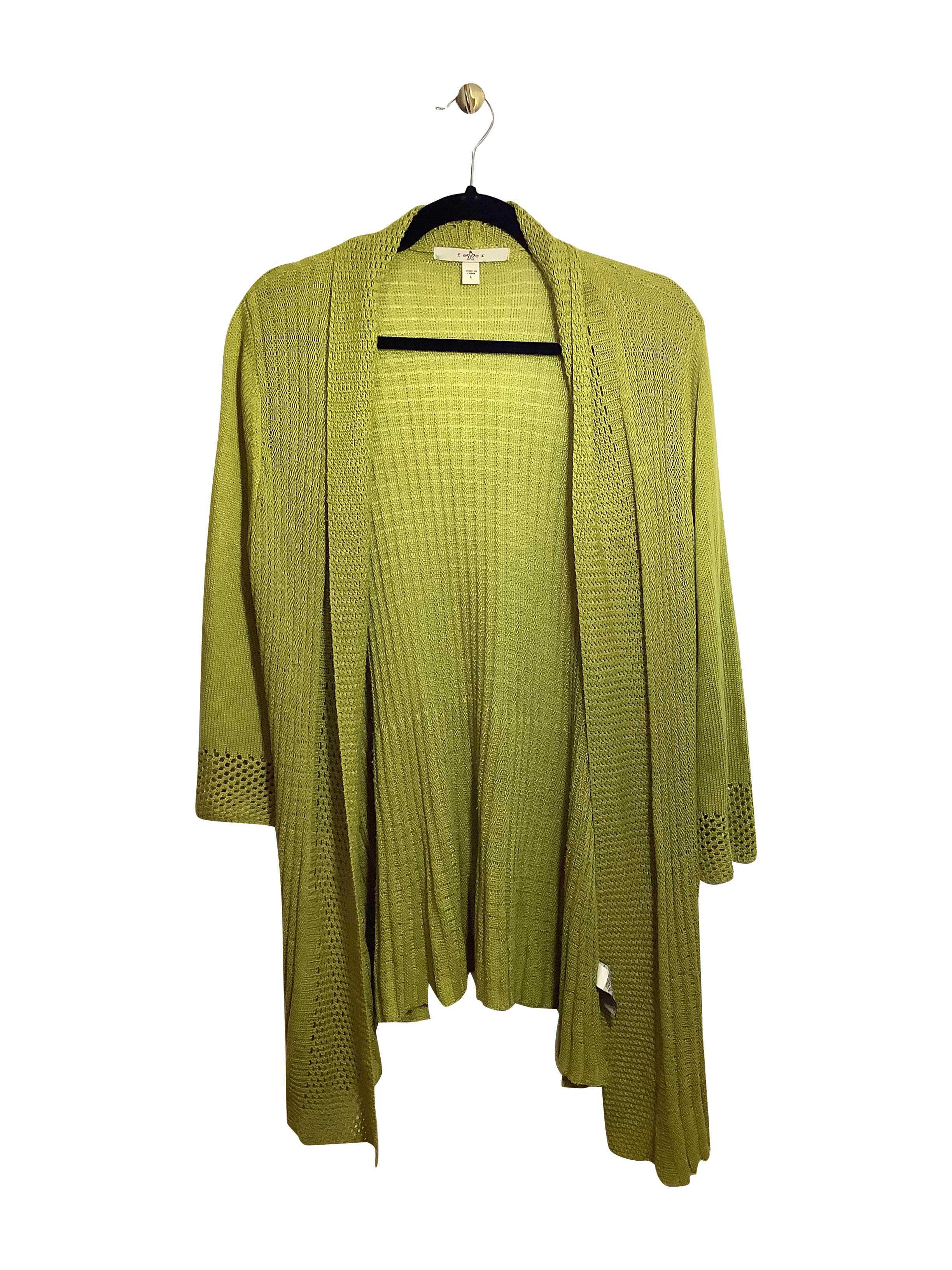 FEVER Stylish Regular Fit Green Blouse - Size L