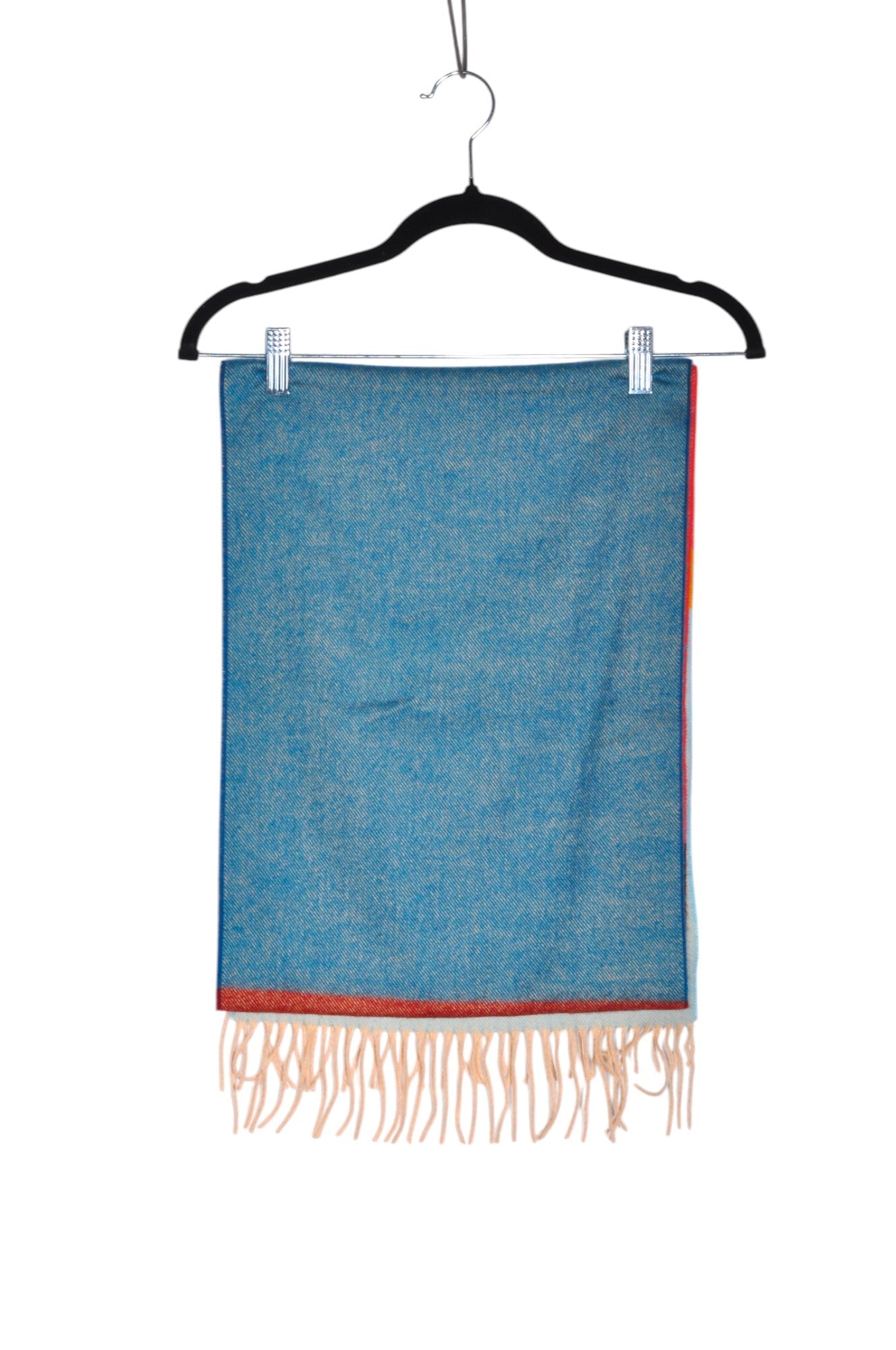 Stylish FRAAS Regular Fit Women's Blue Scarf - Size S