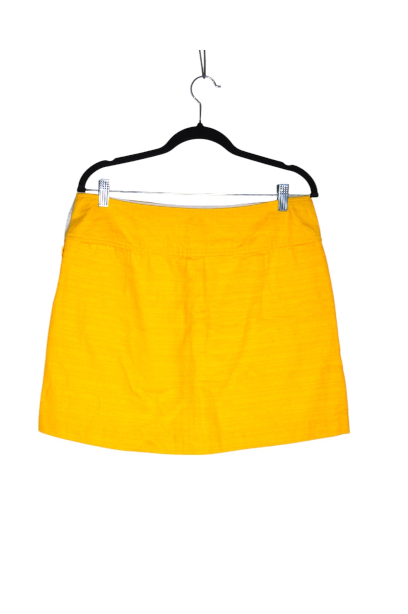 BANANA REPUBLIC Stylish Women's Yellow Regular Fit Casual Skirt - Size 10