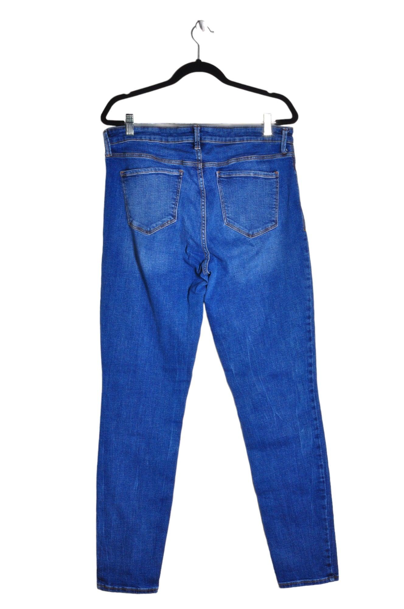 Pre - loved OLD NAVY Women's Blue Regular - fit Straight - Legged Jeans Size 16