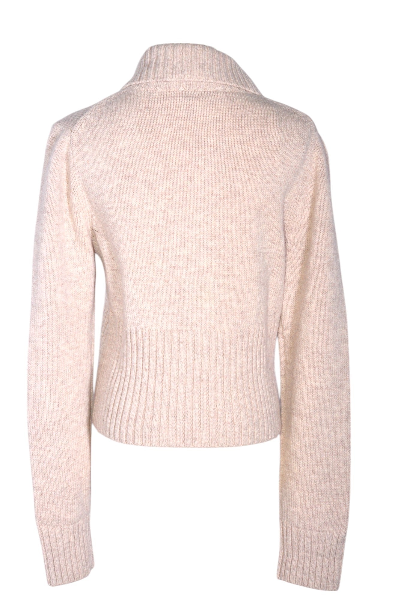 COS Second - Hand Women's Gray Regular - Fit Wool Sweater - Size S
