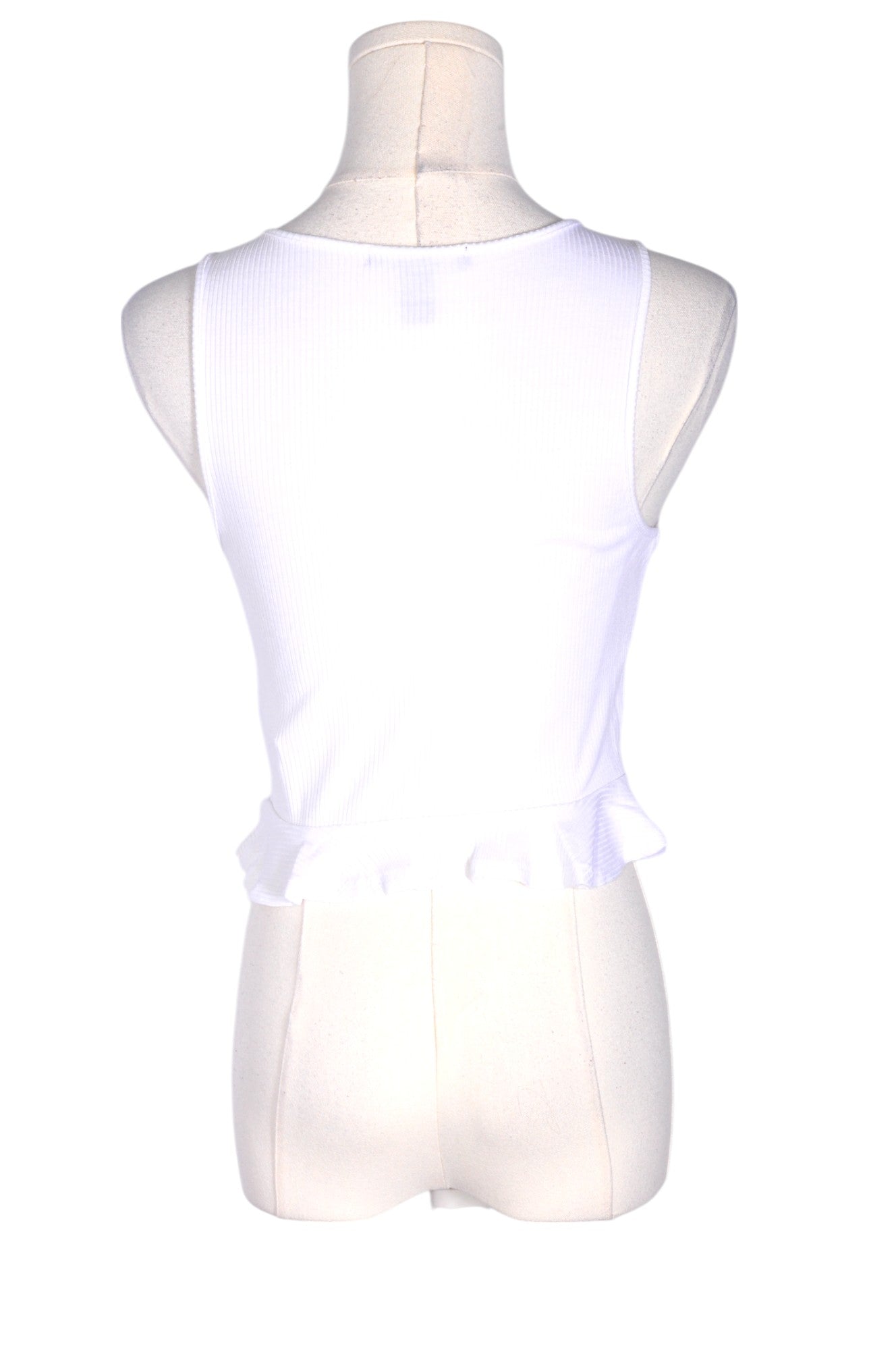 FOREVER 21 Stylish Women's Regular Fit White Blouse - Size L