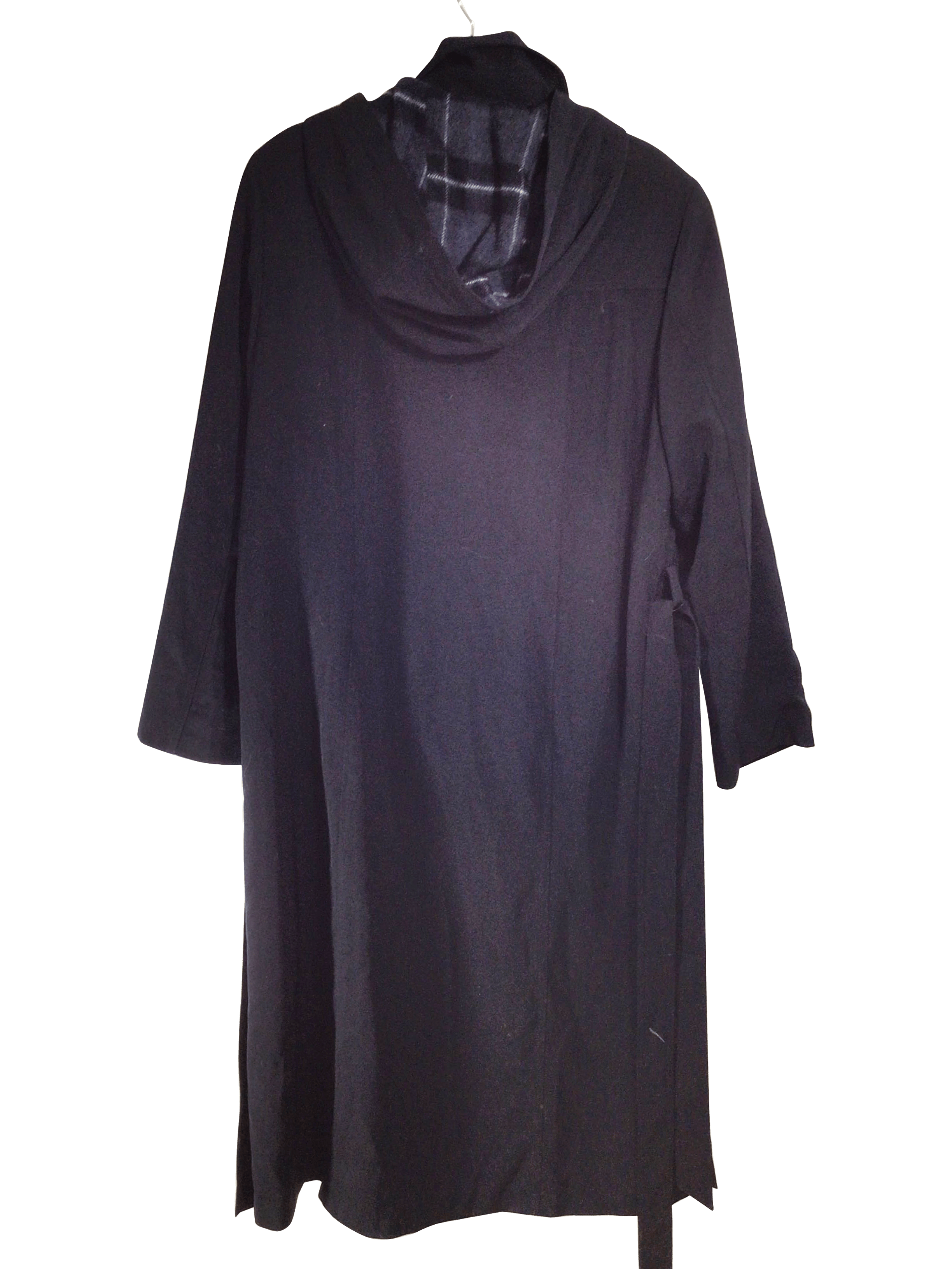 FEN NELLI Stylish Women's Regular Fit Black Coat - Size 14