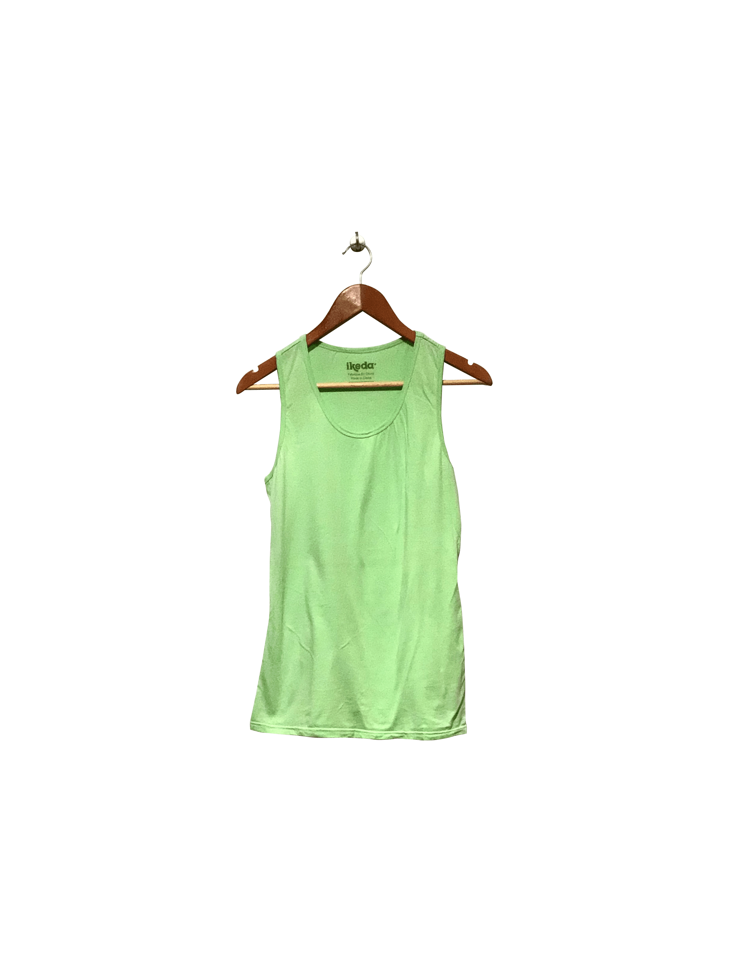 Ikeda Green Sleeveless Tops (M)