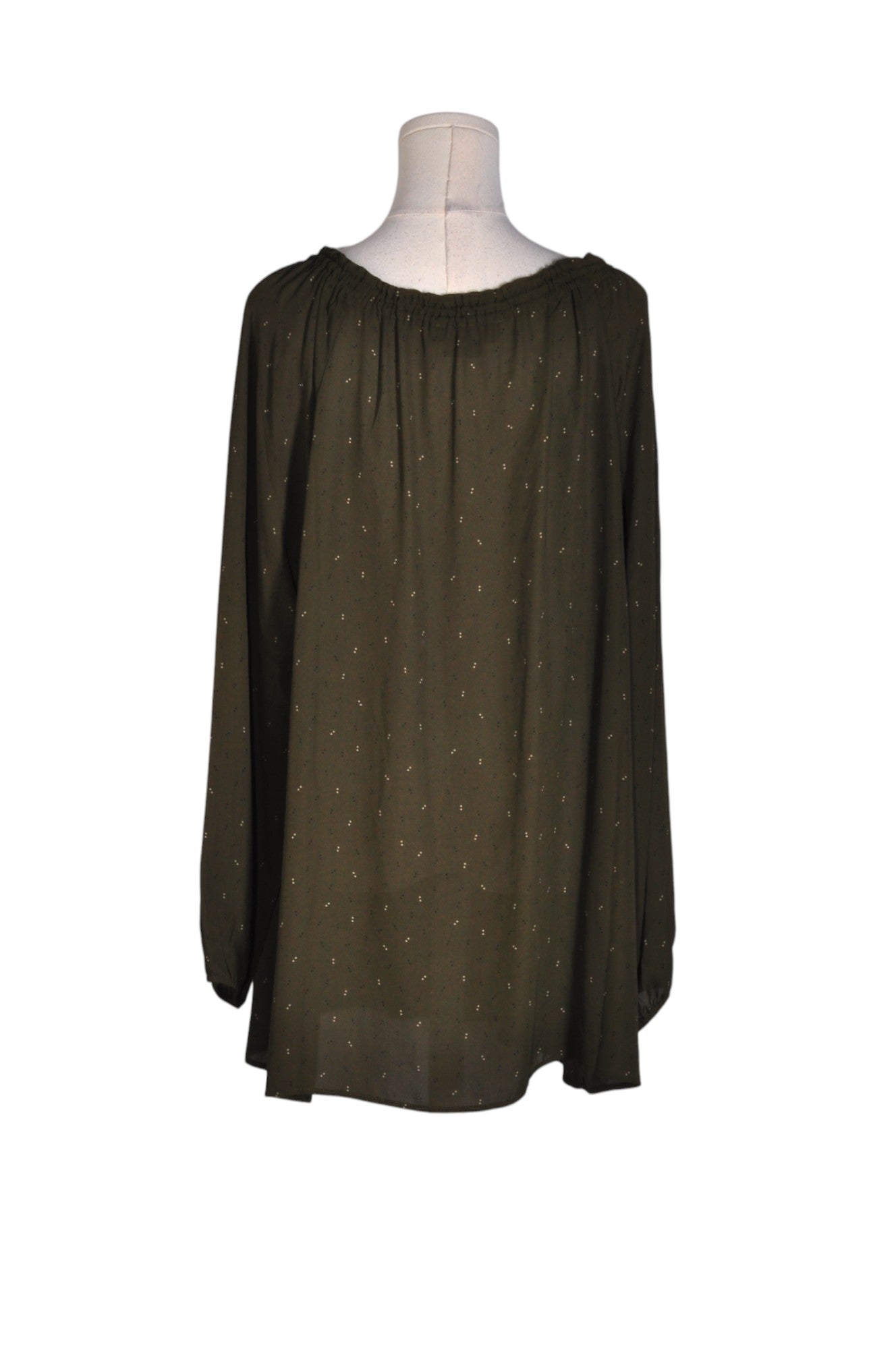 MICHEL STUDIO Stylish Women's Green Regular Fit Tunics - Size 16