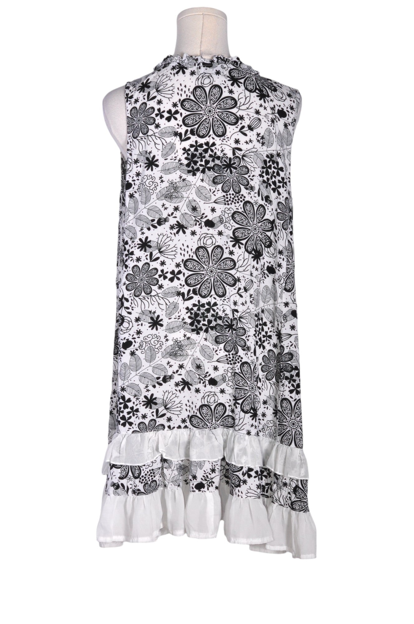 Stylish PAPILLON Women's White Regular-Fit A-Line Dress - Size L