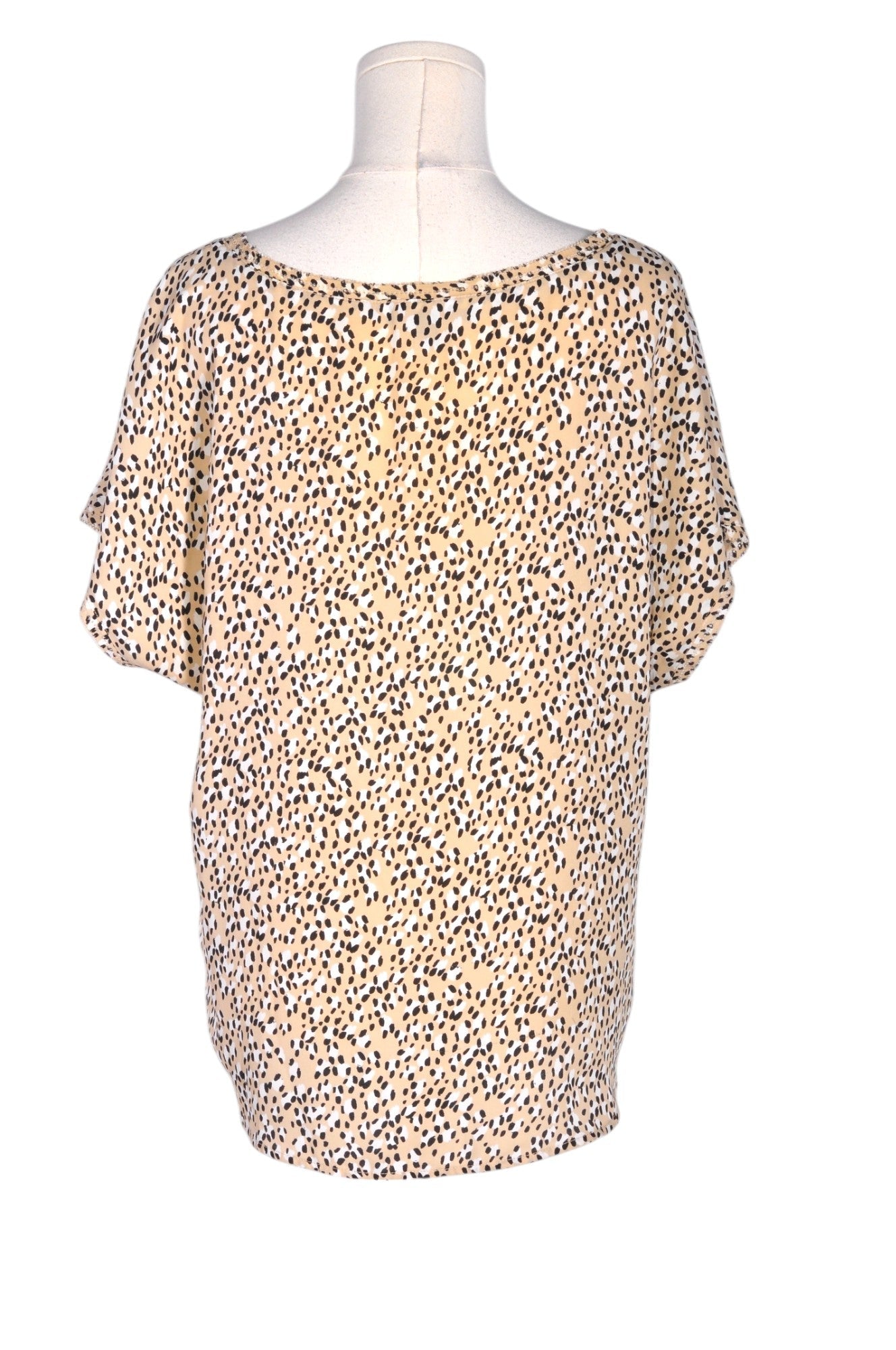 BANANA REPUBLIC Stylish Women's Regular Fit Beige Blouse - Size L
