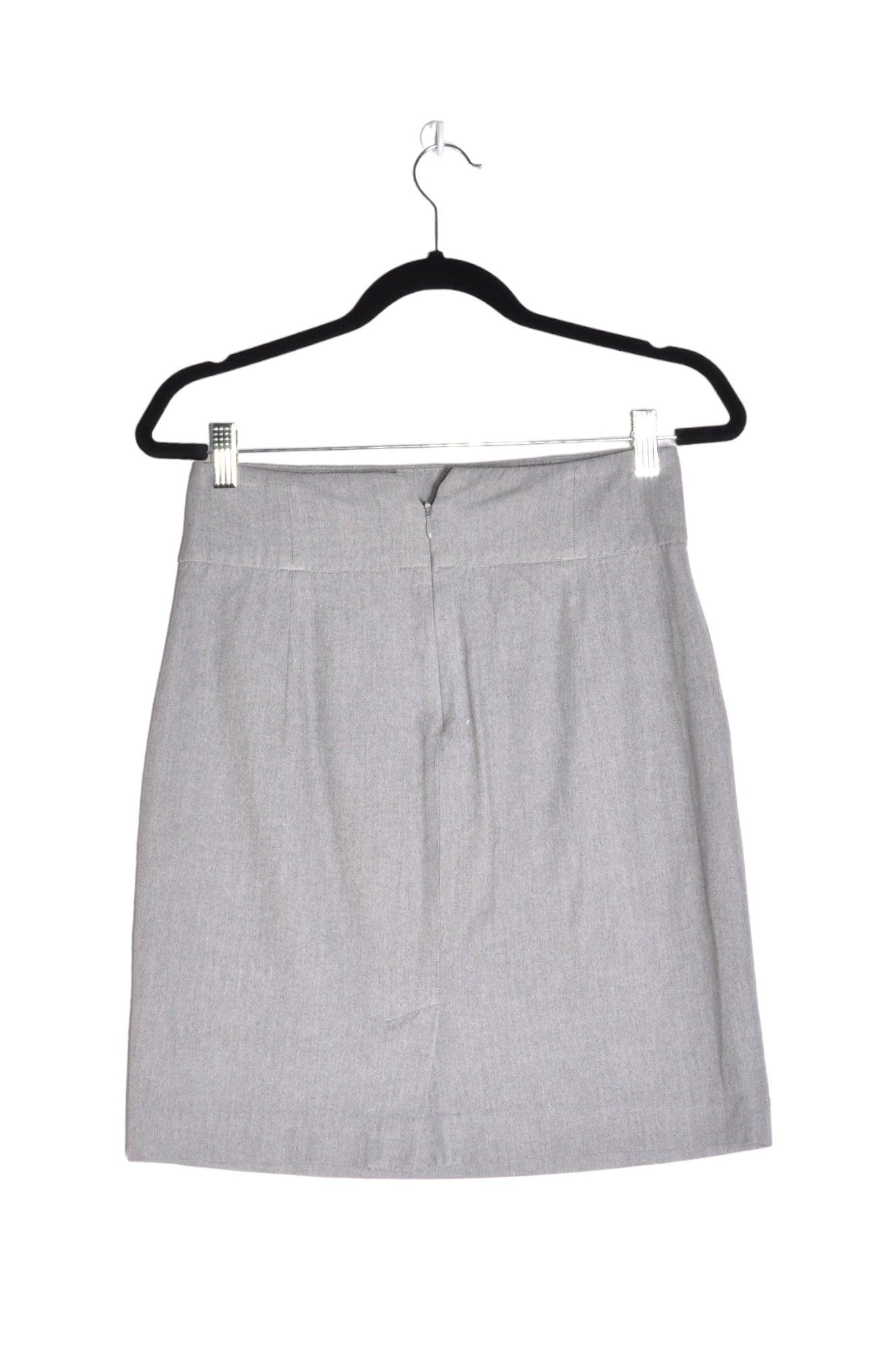 BANANA REPUBLIC Women's Stylish Gray Regular Fit Casual Skirts - Size 4