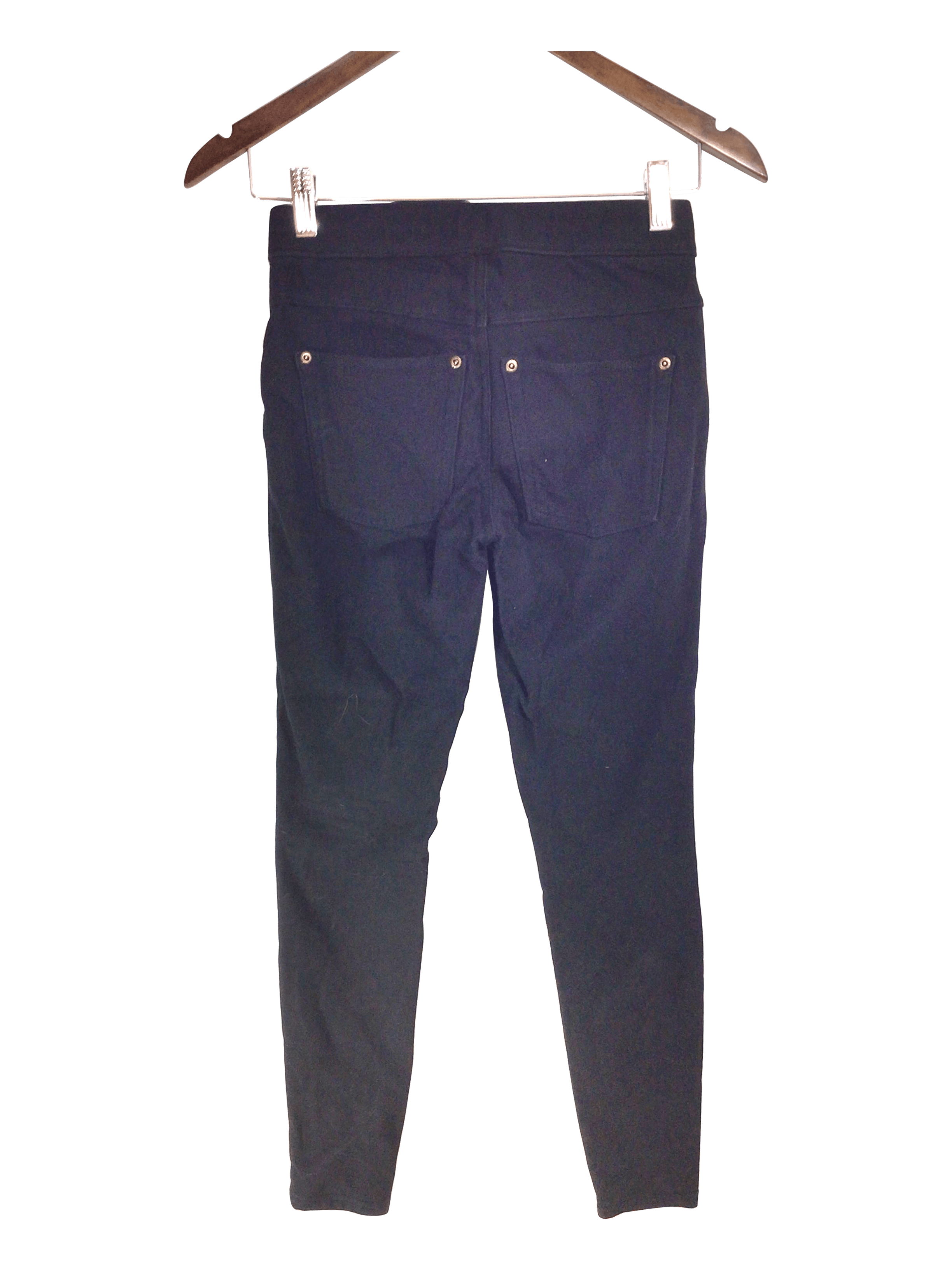 Stylish HUE Women's Black Regular-Fit Straight-Legged Jeans - Size XS
