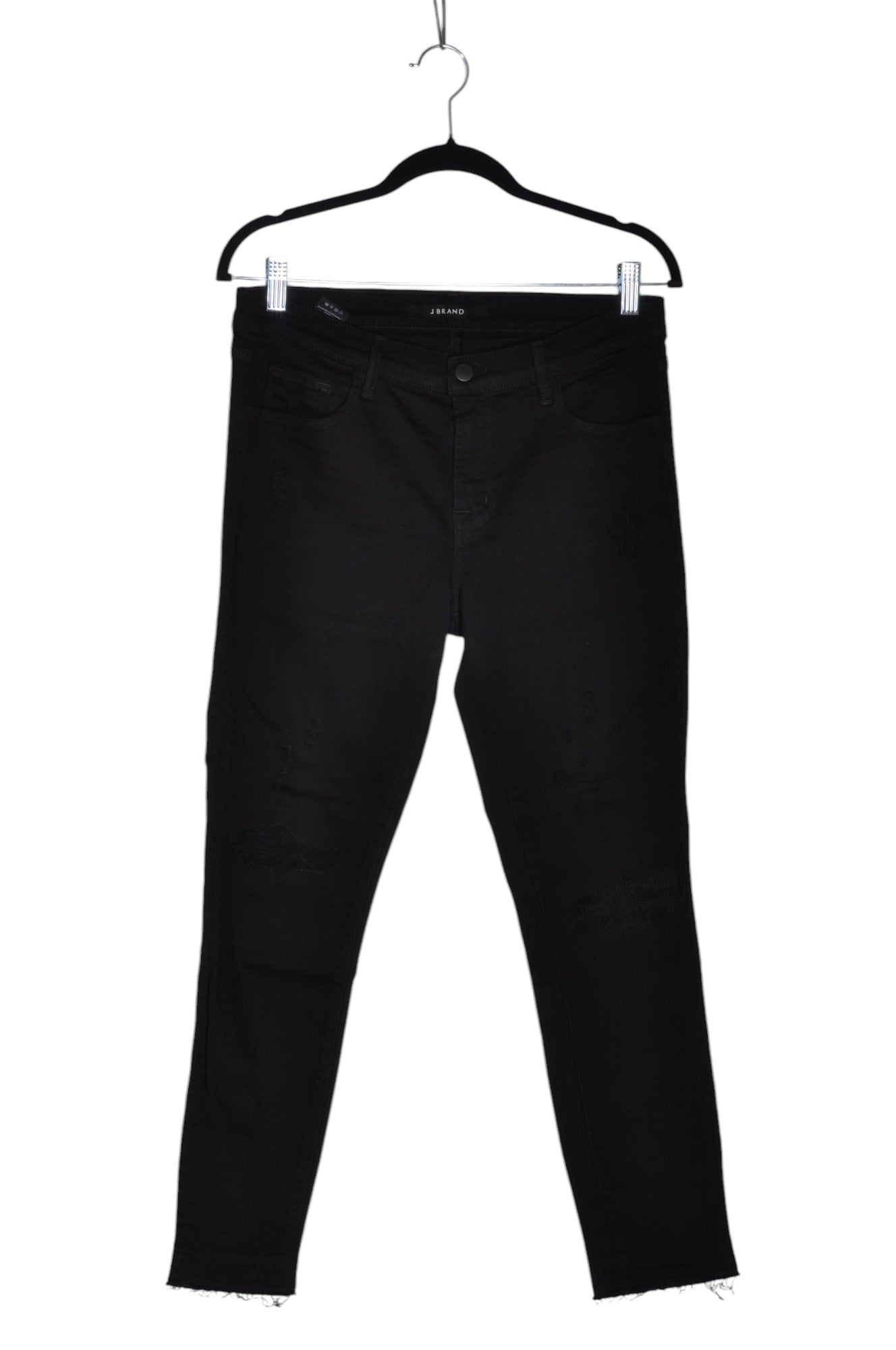J. BRAND Stylish Women's Black Regular-Fit Straight-Legged Jeans - Size 29