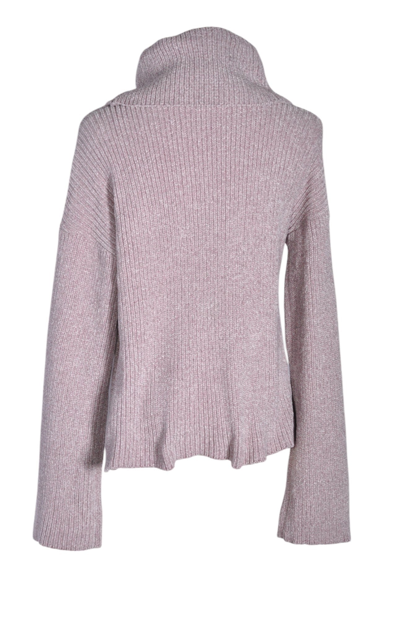 Stylish CUPCAKES AND CASHMERE Women's Purple Regular Fit Turtleneck Tops - Size L