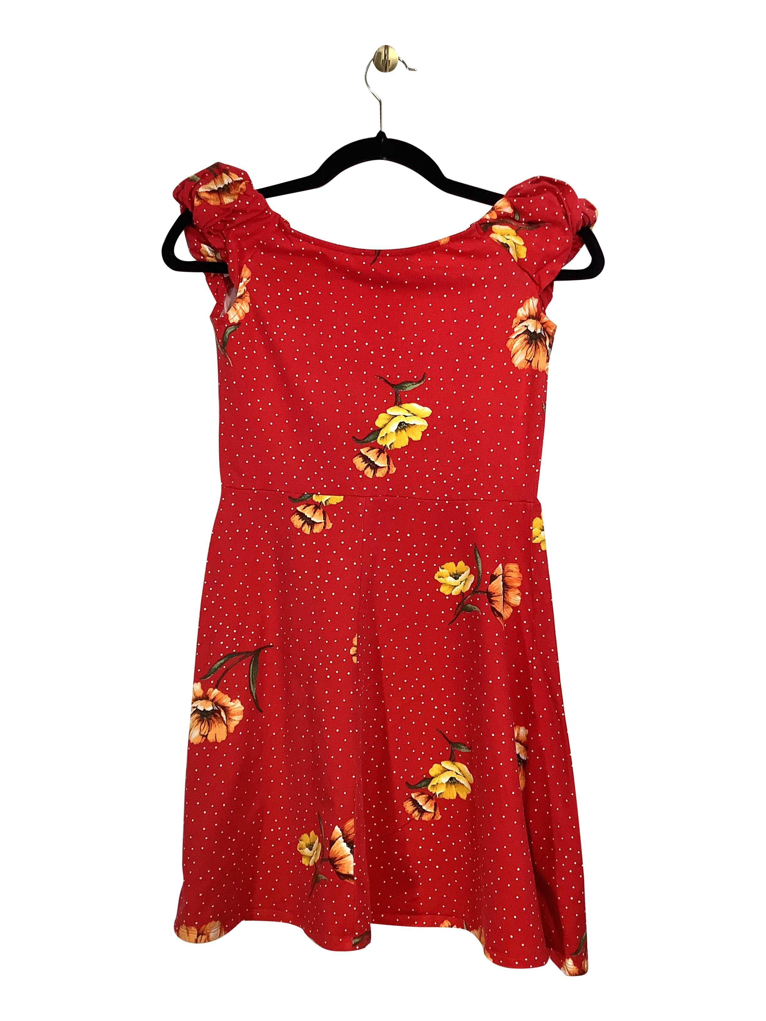 FOREVER 21 Stylish Regular Fit Red Mini Dress - Size M