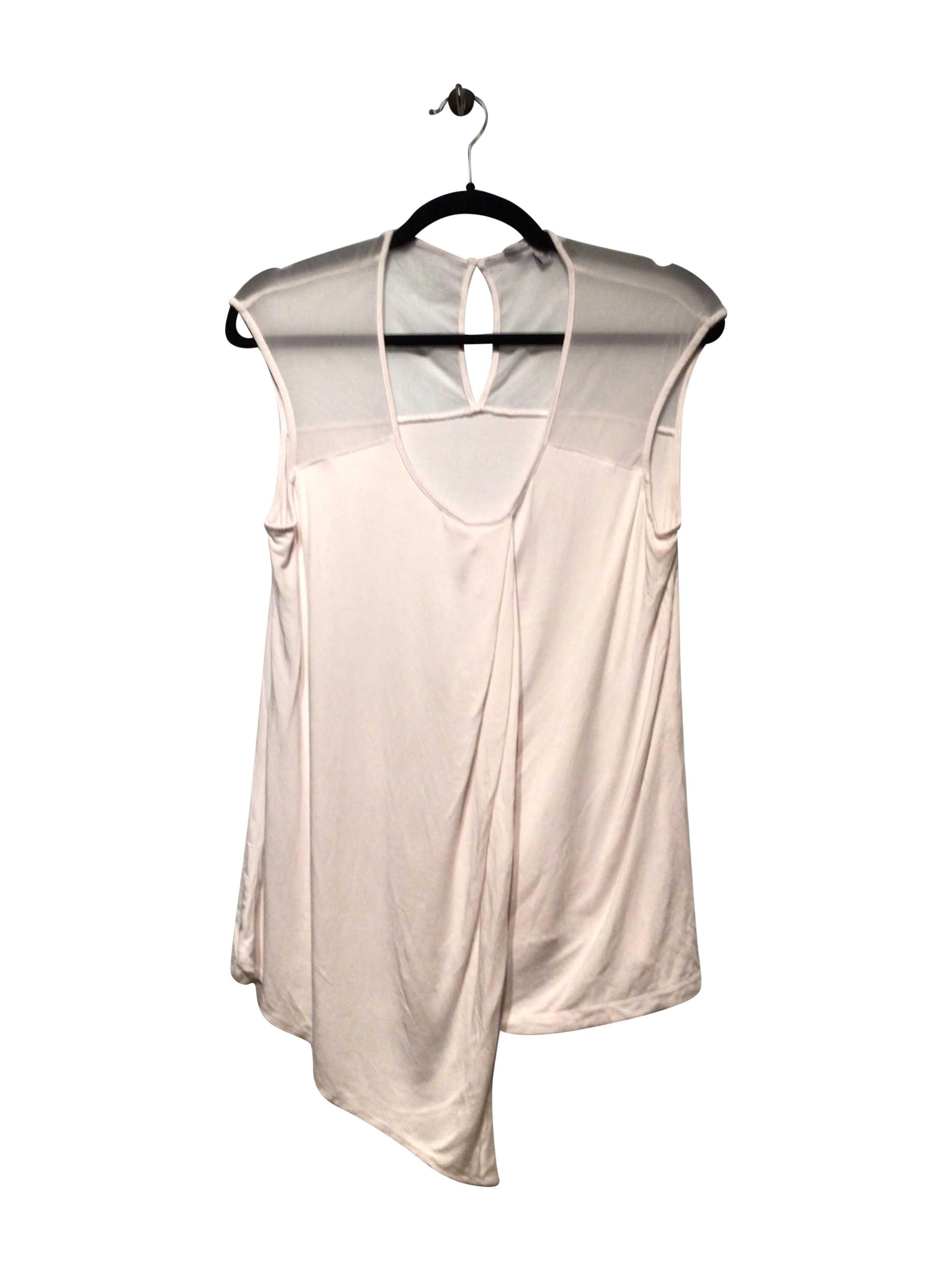 CYC Stylish Regular Fit White Blouse - Size L