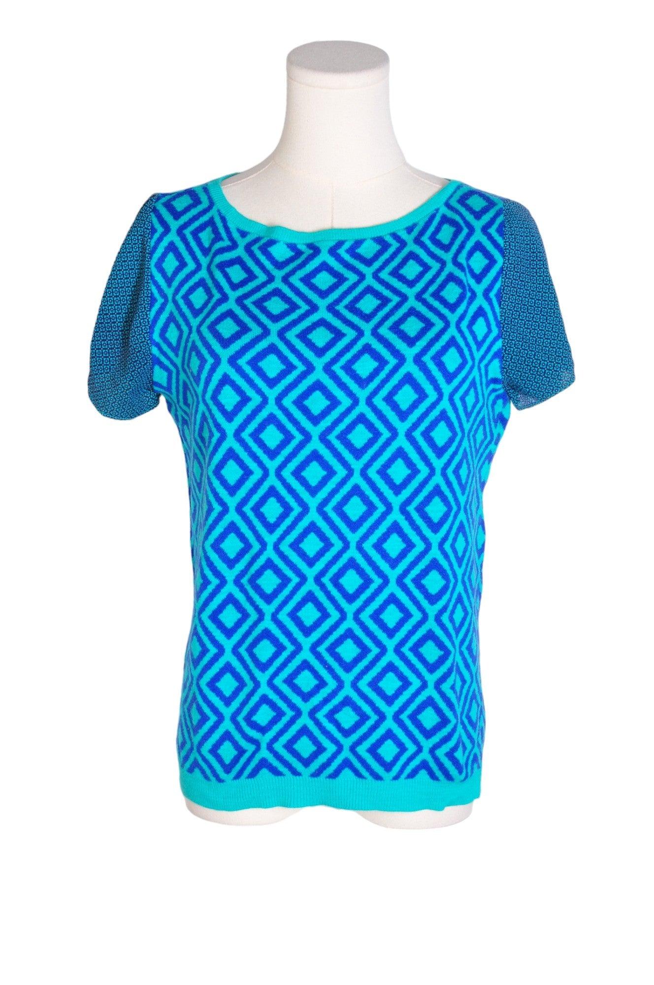 LOFT Stylish Blue Regular Fit Women's Blouses - Size M