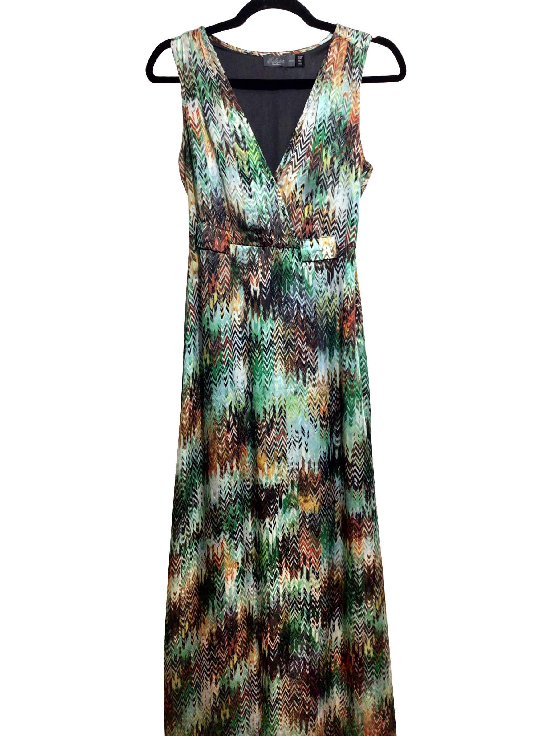 Stunning Green COSTA BLANCA Regular Fit Maxi Dress - Size XS
