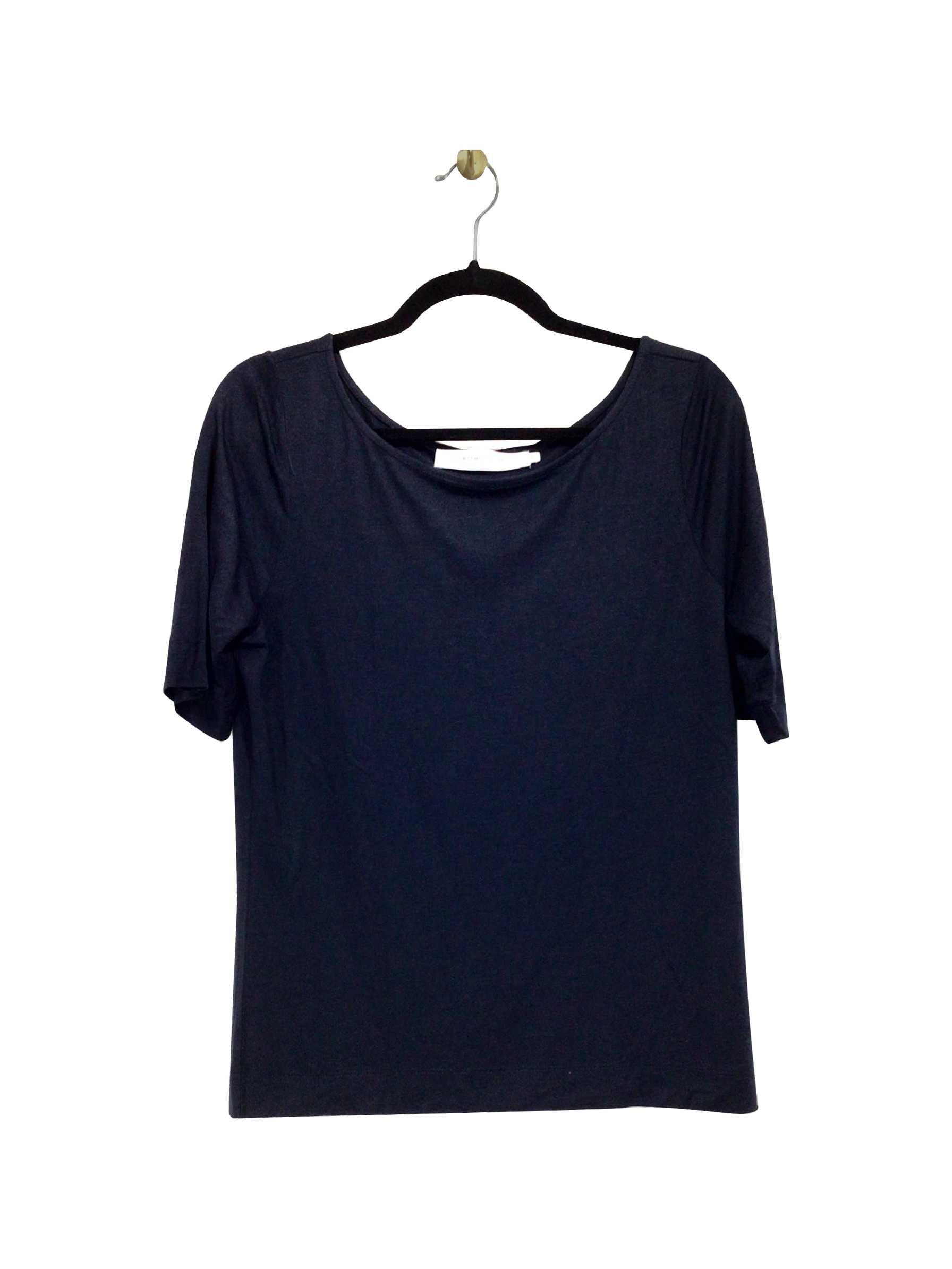 CONTEMPORAINE Stylish Regular Fit Blue T-shirt - Size M
