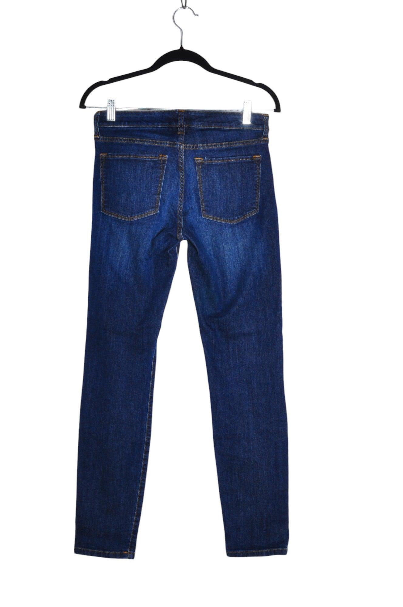 BANANA REPUBLIC Stylish Women's Blue Regular Fit Straight-Legged Jeans - Size 27