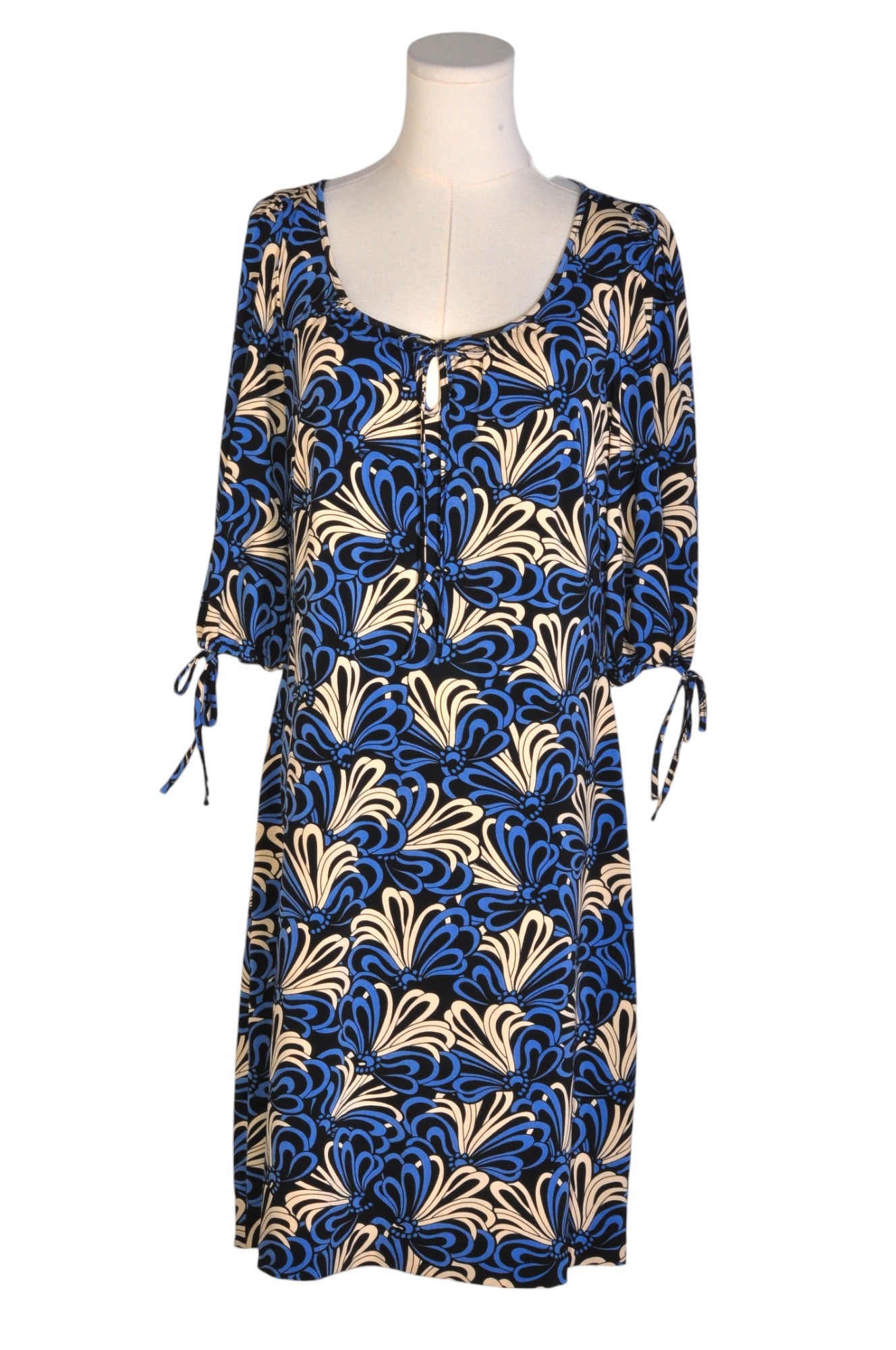 INTERNATIONAL CONCEPTS Stylish Women's Blue XL Regular Fit Drop Waist Dresses