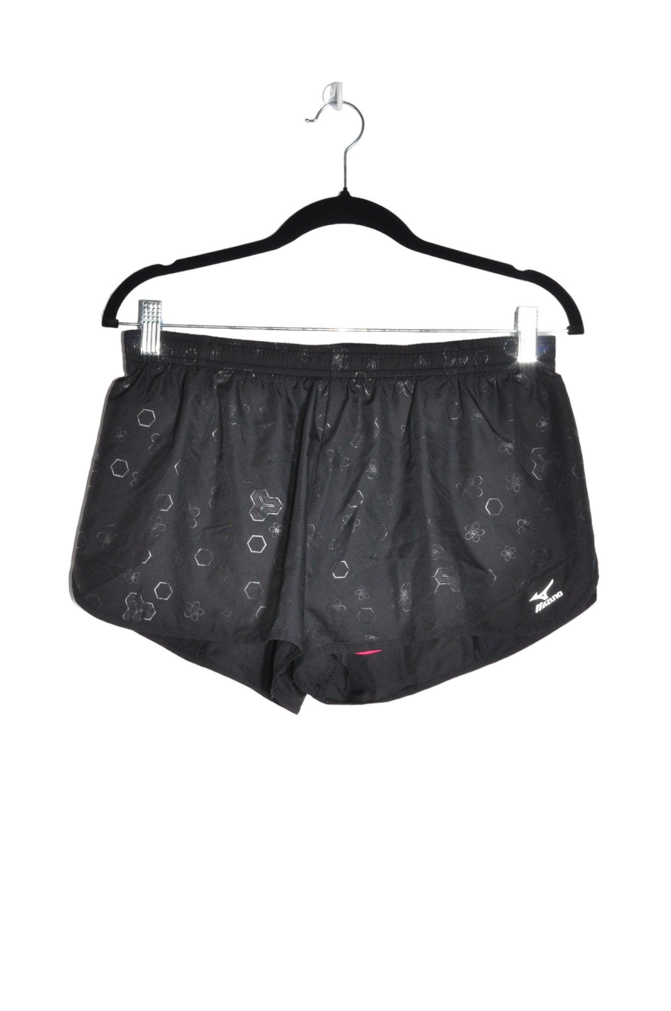 MIZUNO Stylish Women's Classic Black Regular Fit Shorts - Size S