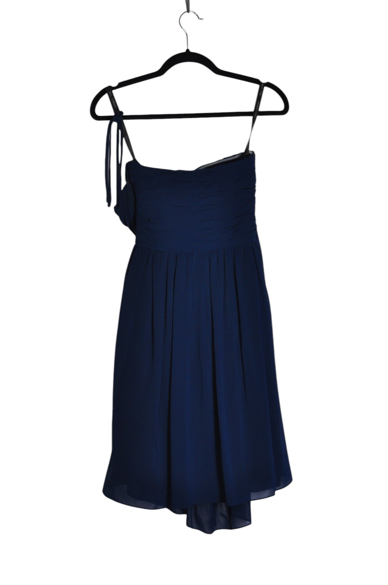Stylish LEVKOFF Women's Blue Regular-Fit Size 6 Mini Dress