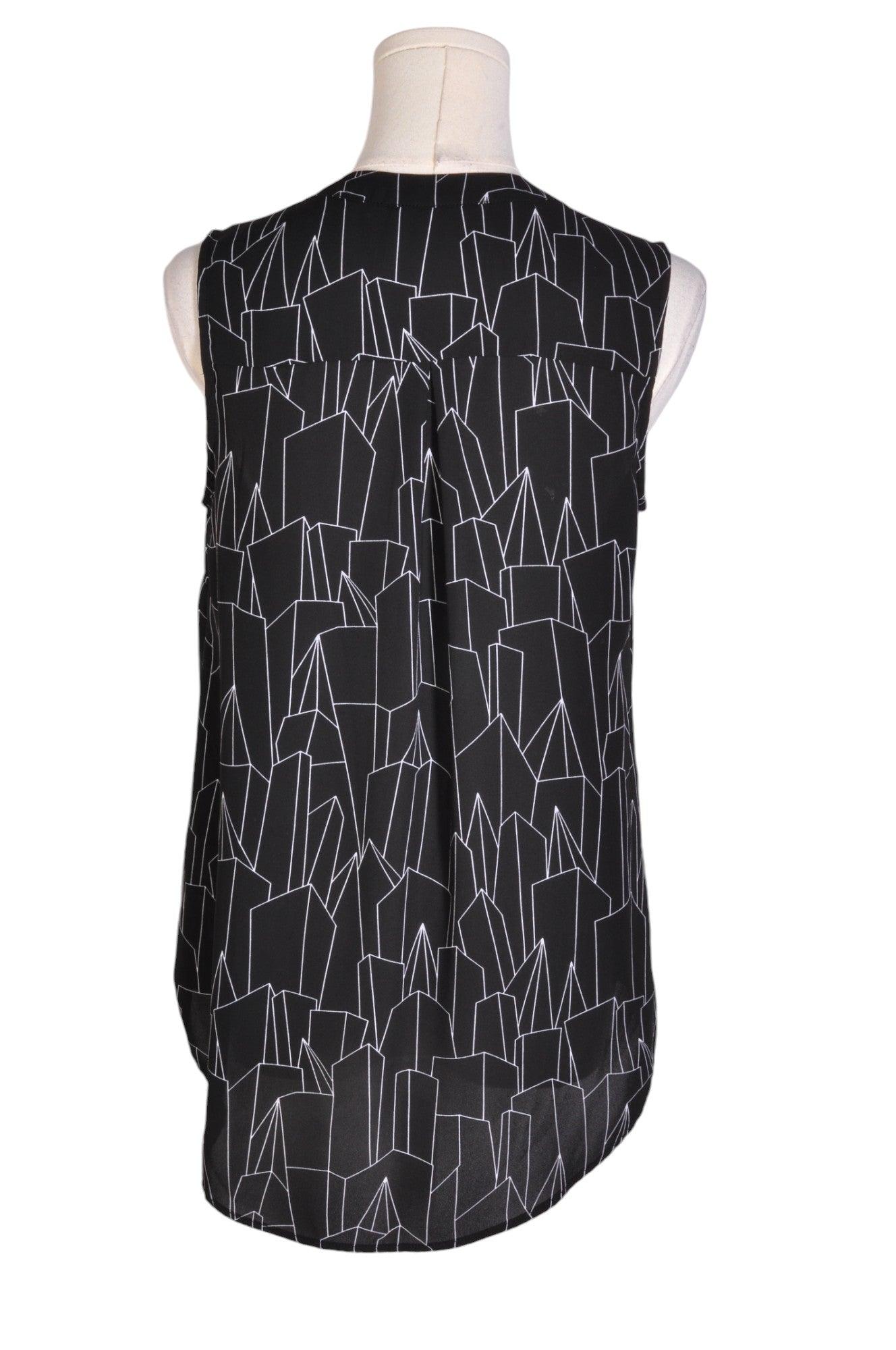 ICÔNE Stylish Women's Regular Fit Black Blouse - Size M