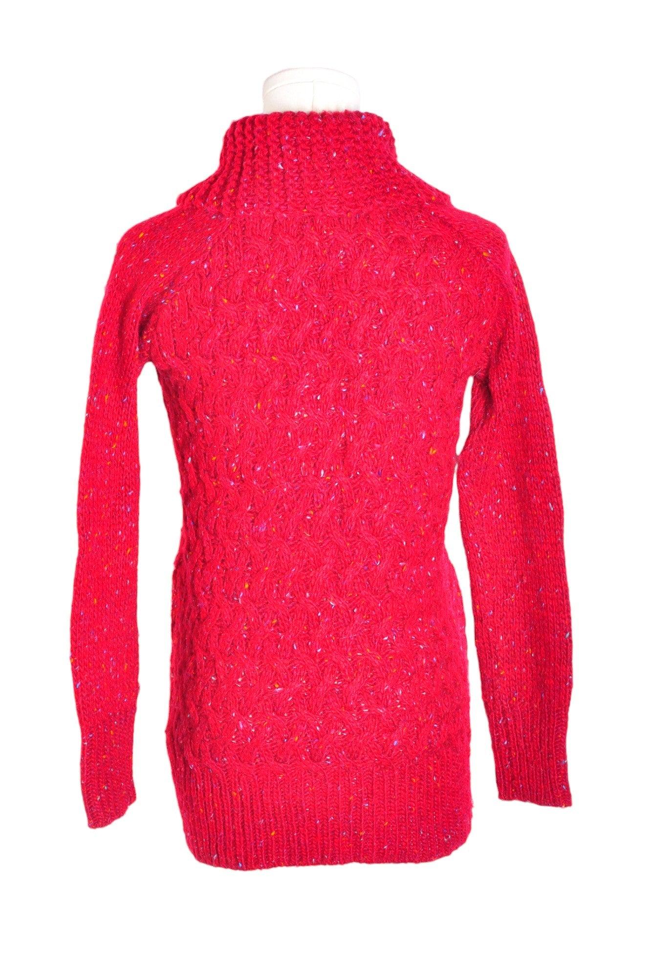 Stunning ISABELLA SINCLAIR Women's Red Knit Top in Regular Fit - Size XS