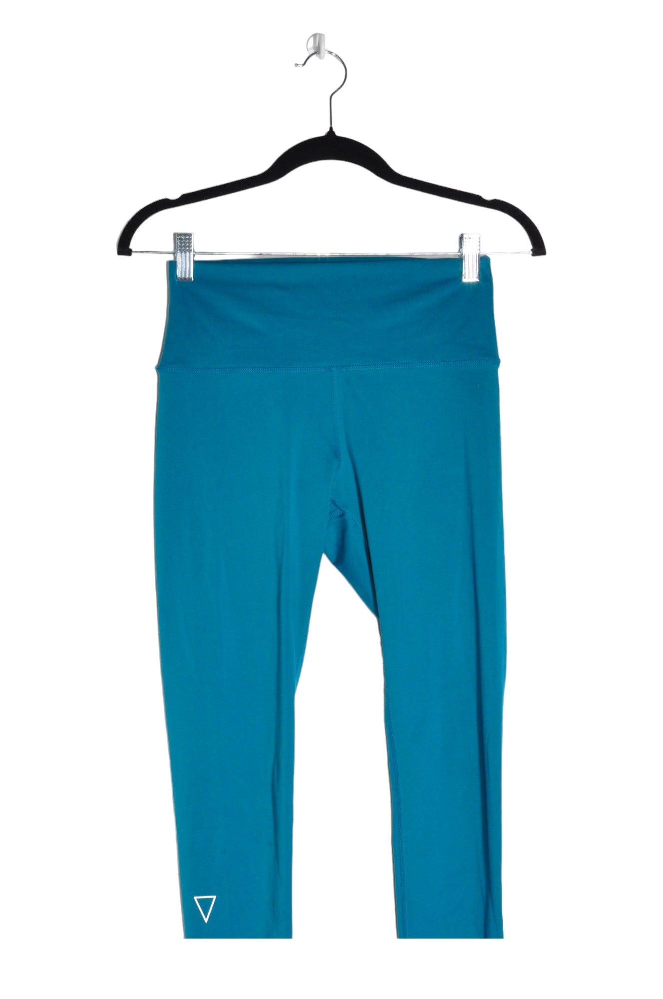 DAE Women's Stylish Green Regular-Fit Activewear Leggings - Size M