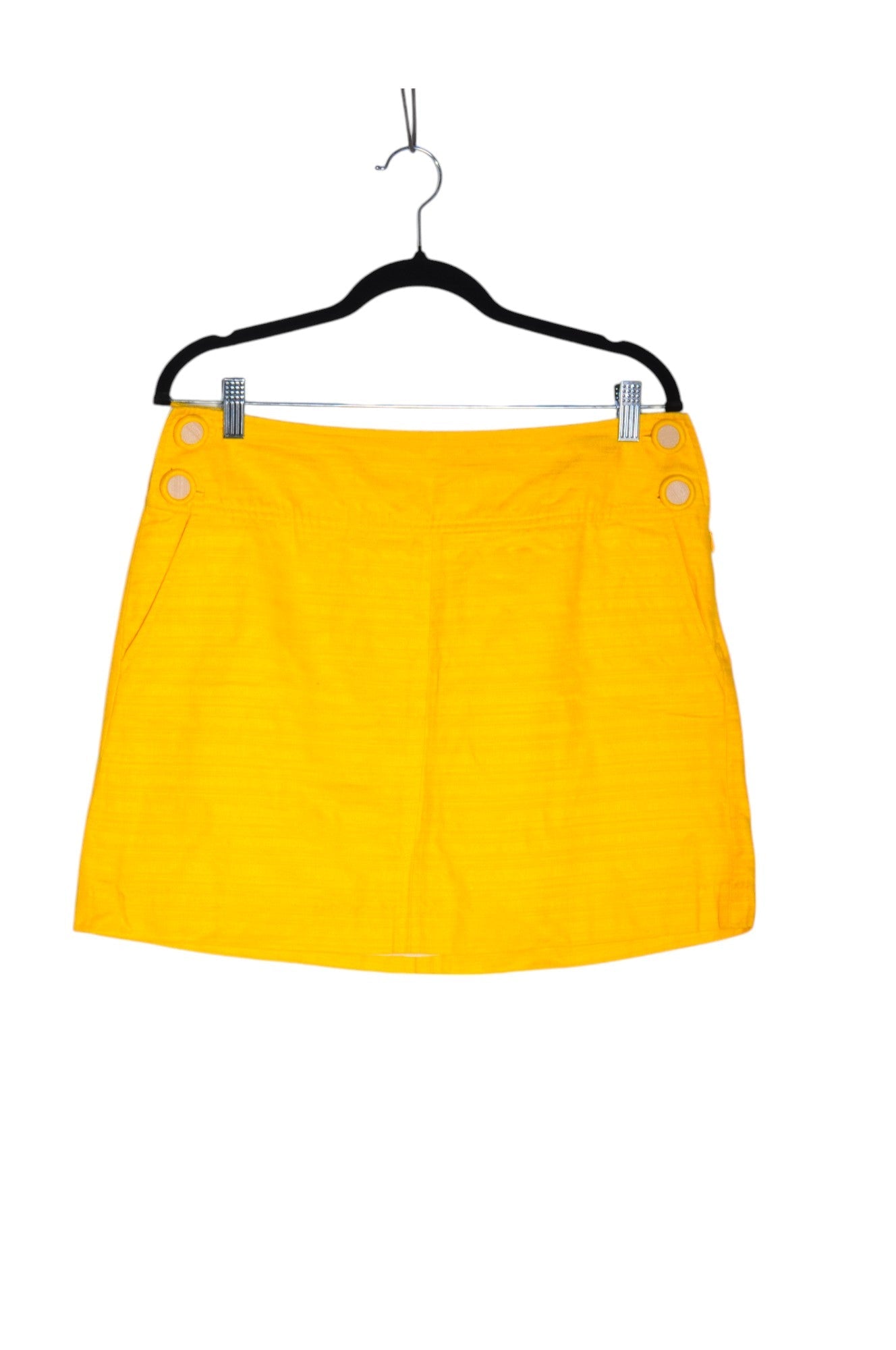 BANANA REPUBLIC Stylish Women's Yellow Regular Fit Casual Skirt - Size 10