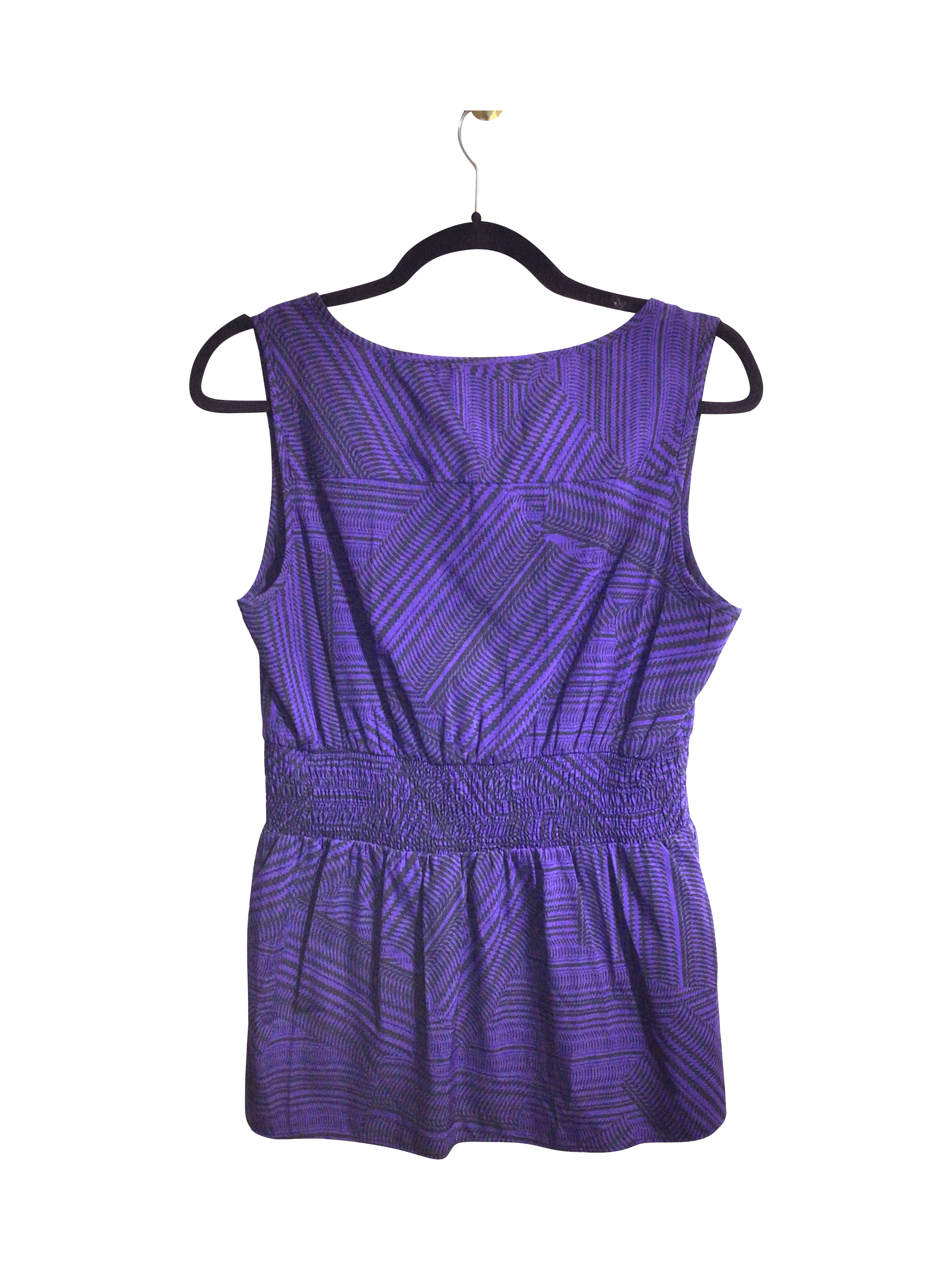 BANANA REPUBLIC Women's Stylish Purple Regular Fit Blouses - Size M