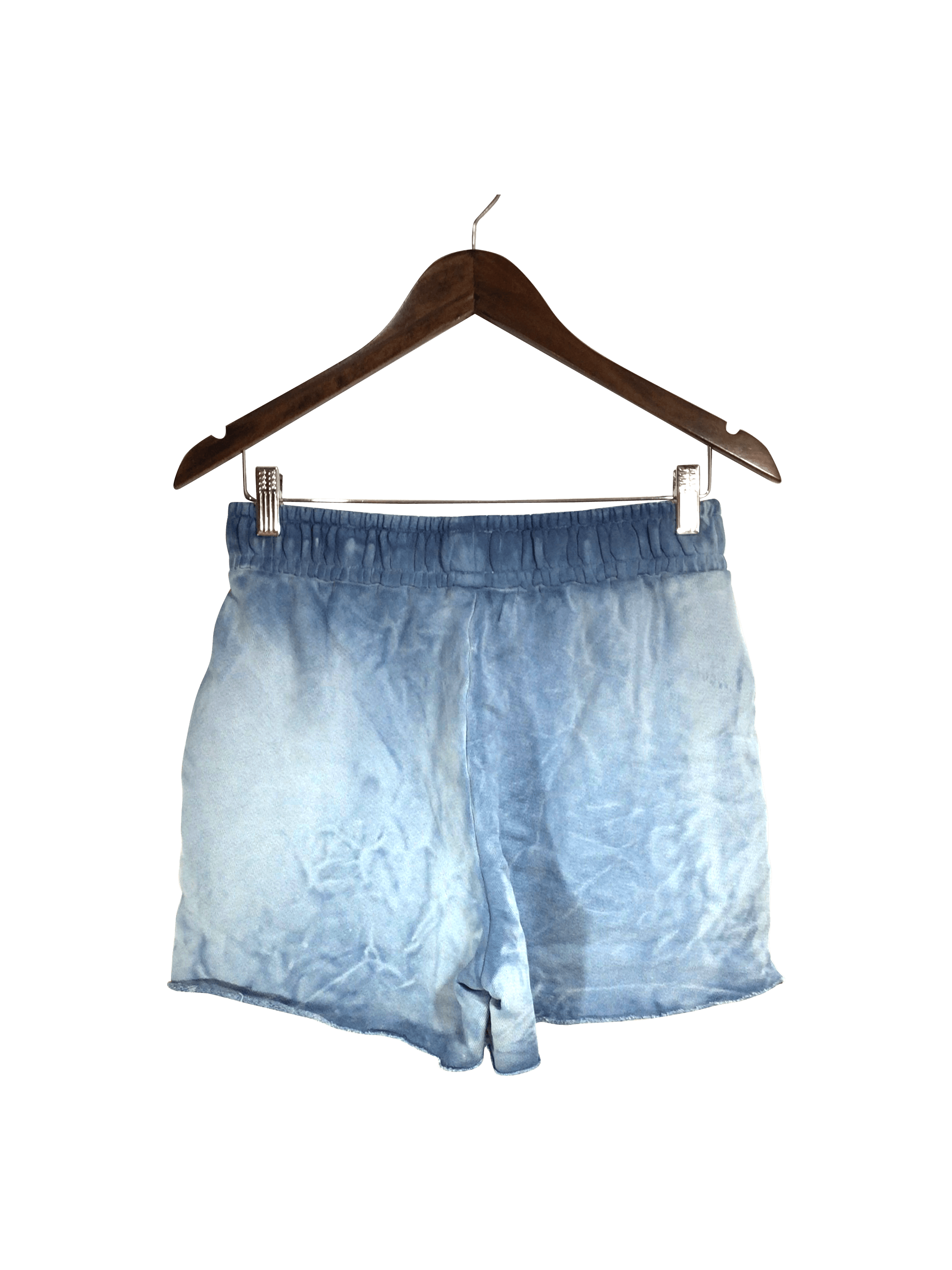 COTTON CITIZEN Women's Stylish Classic Blue Regular Fit Mid - thigh Shorts - Size M