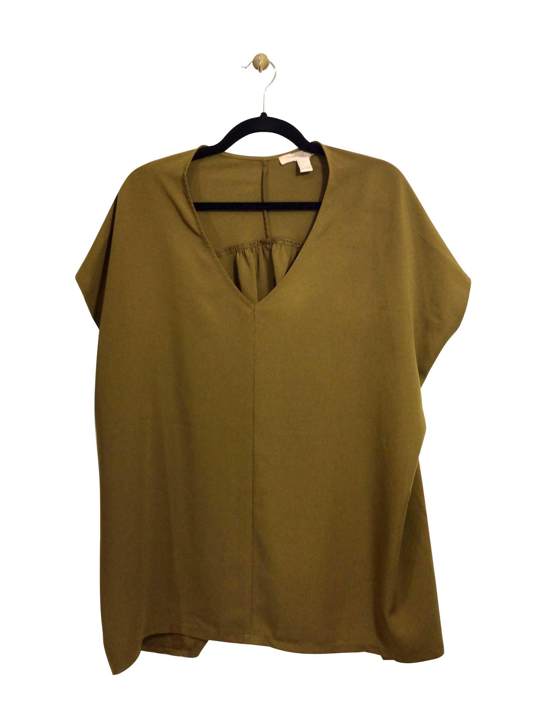 FOREVER 21 Stylish Regular Fit Green Blouse - Size S