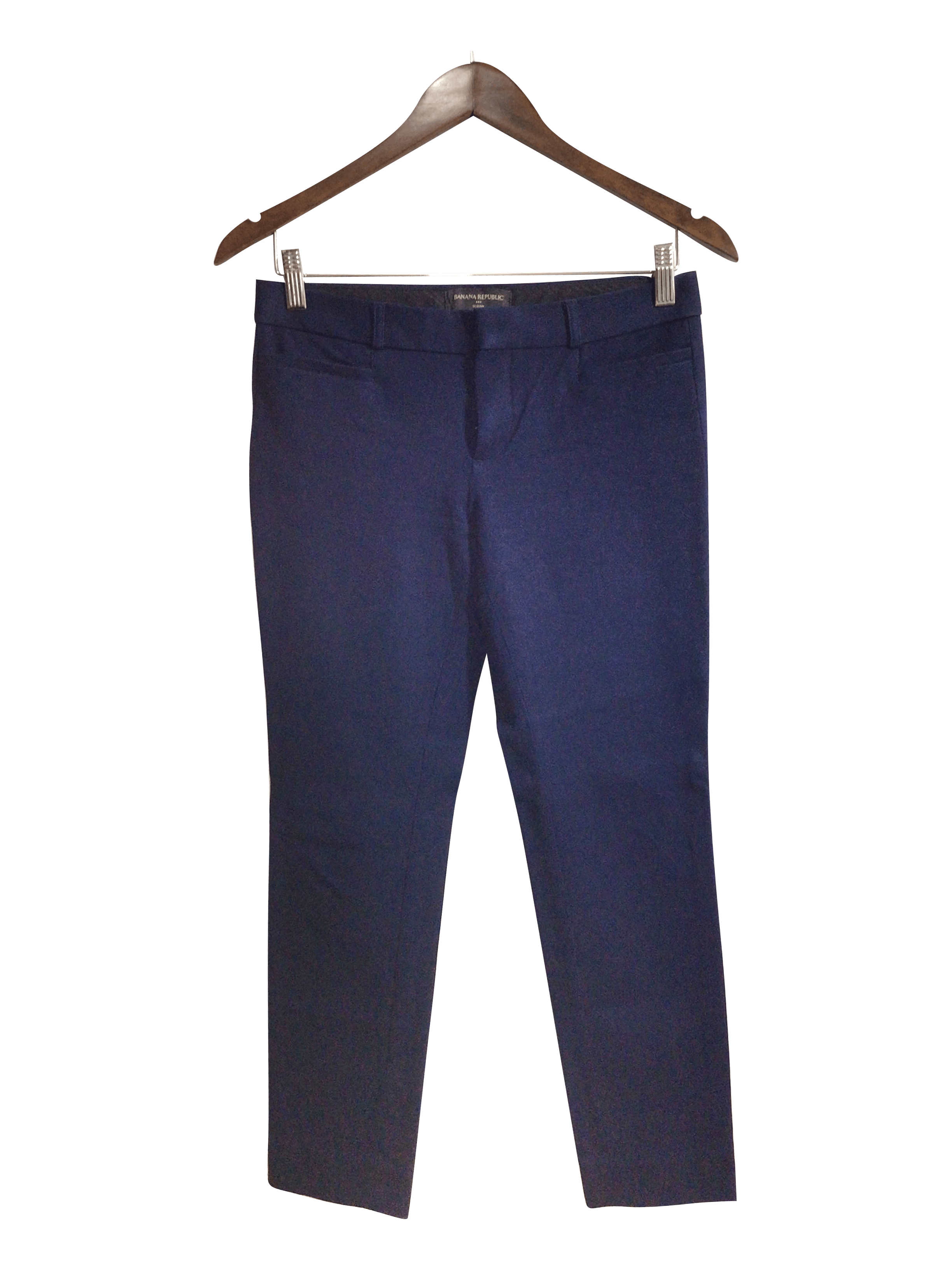 BANANA REPUBLIC Blue Regular Fit Second - Hand Women's Work Pants Size 0