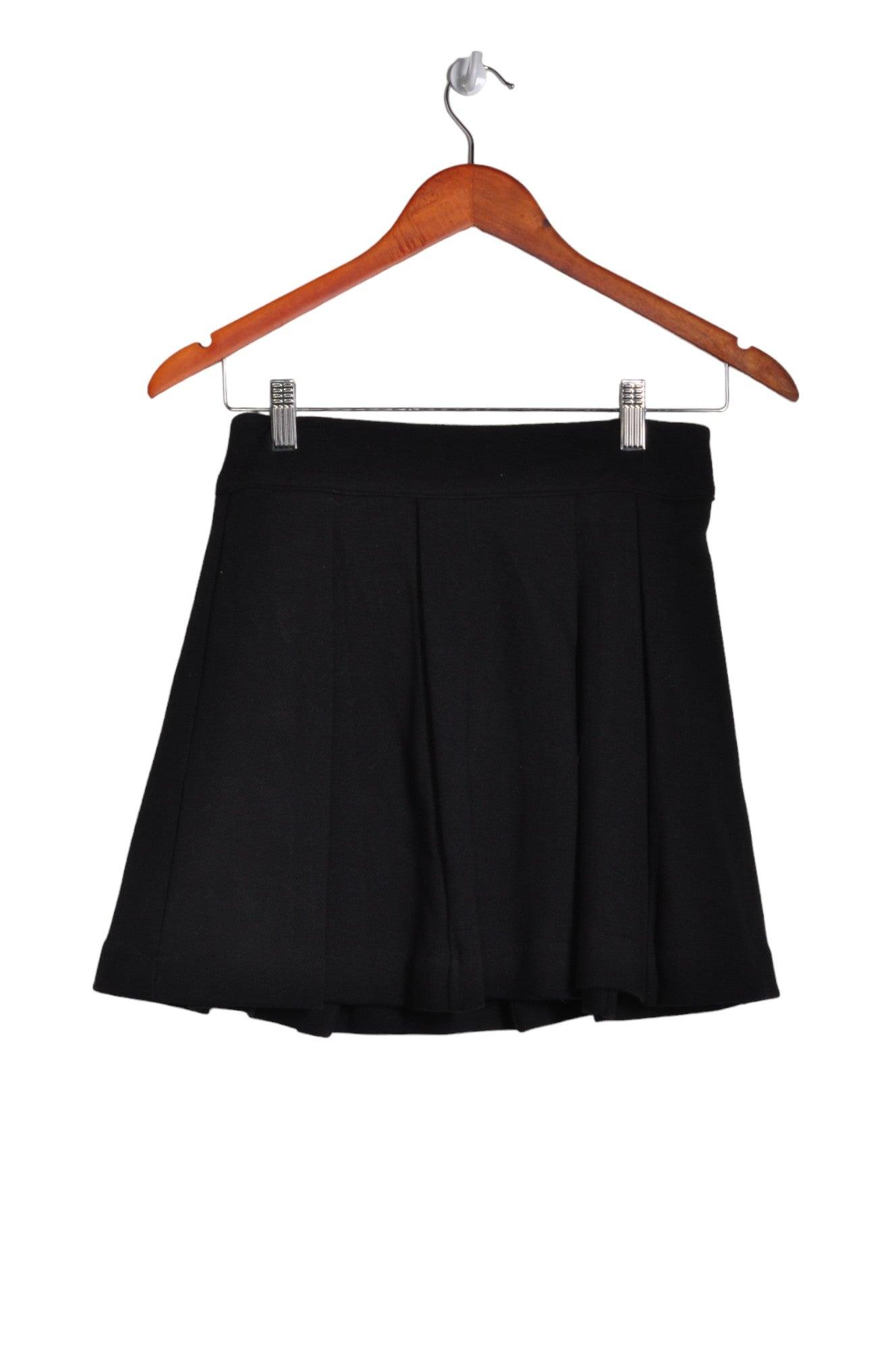 COOPERATIVE Stylish Women's Casual Black Skirts in Regular Fit - Size XS
