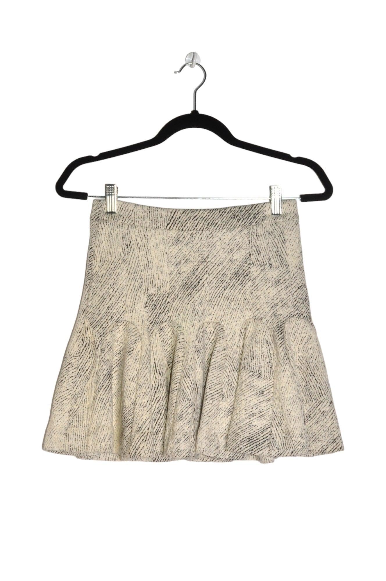 BANANA REPUBLIC Women's White Regular Fit Second - Hand Casual Skirts Size 0