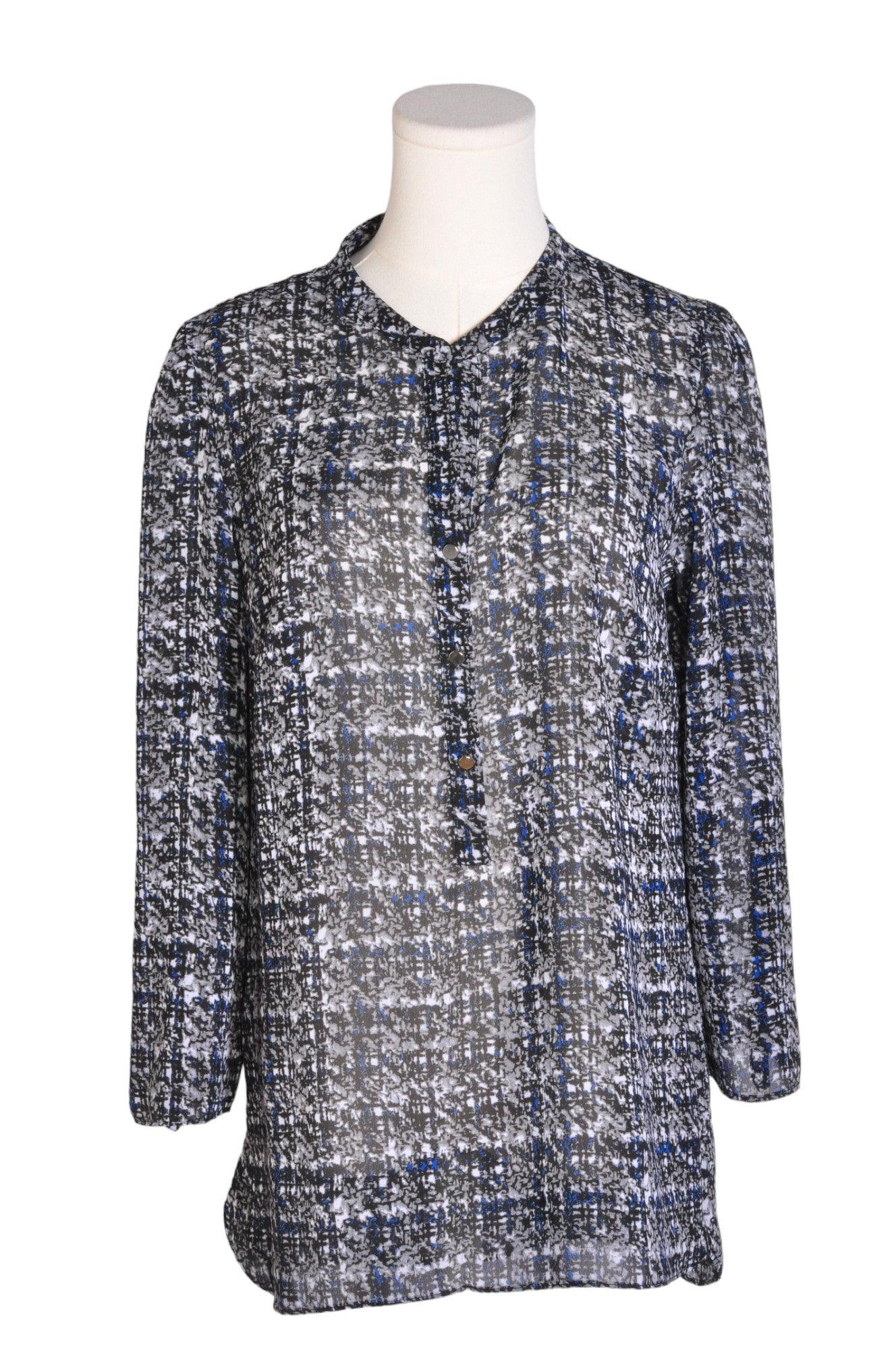 MITANO Stylish Women's Black Regular-Fit Blouse - Size M