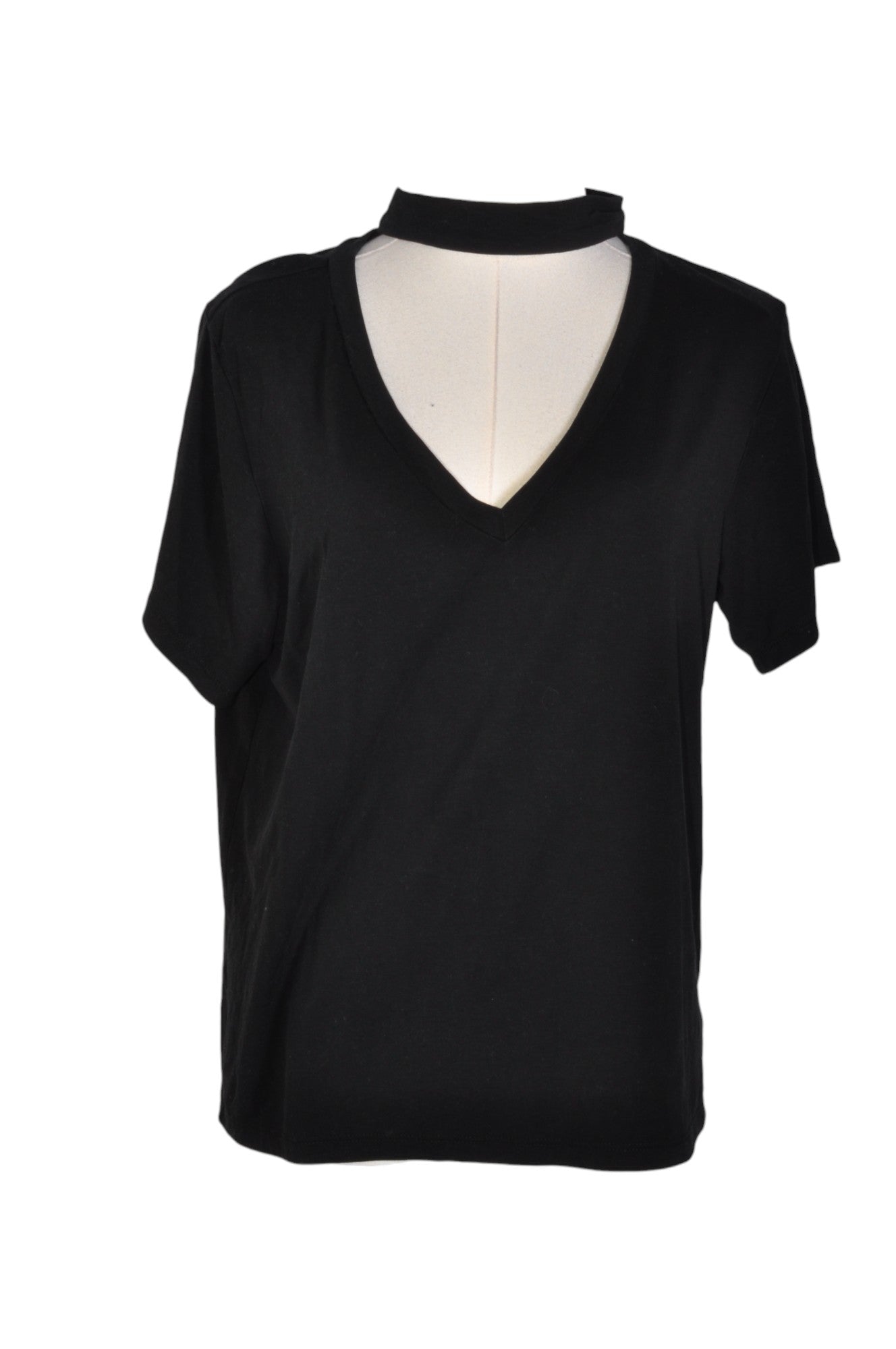 Stylish LNA Women's Regular-Fit Black Blouse - Size L
