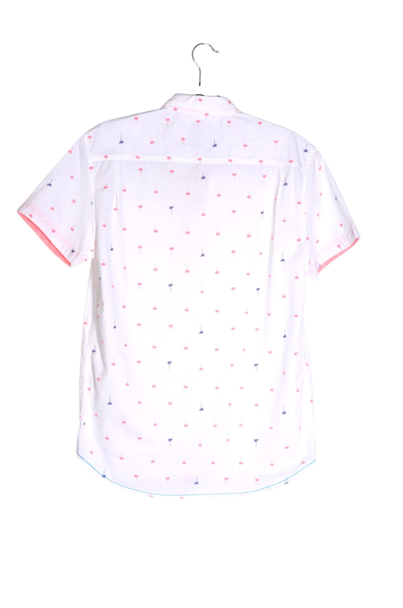 INTERNATIONAL REPORT Men's Stylish White Button - Down Regular - Fit Tops - Size S