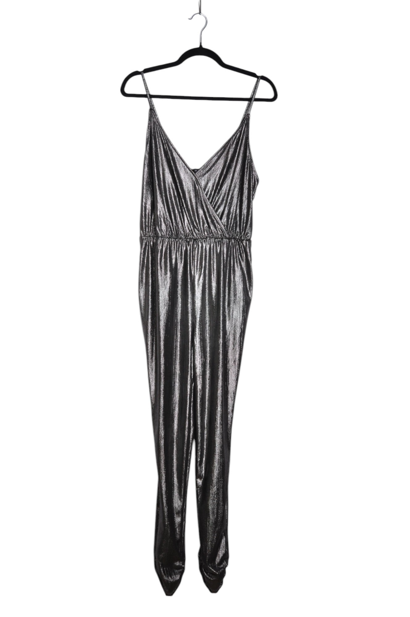 FOREVER 21 Stylish Women's Gray Regular-Fit Jumpsuit - Size M