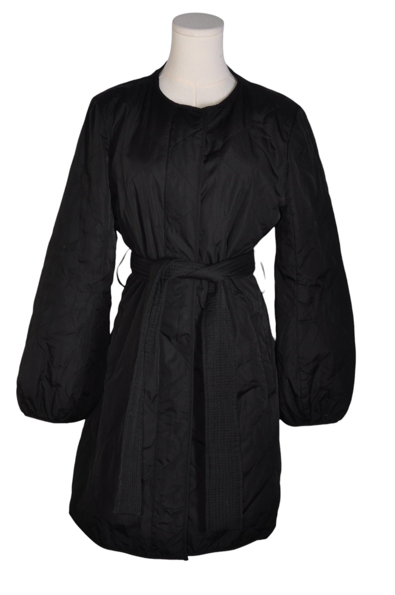 BANANA REPUBLIC Stylish Women's Regular Fit Black Coat - Size S
