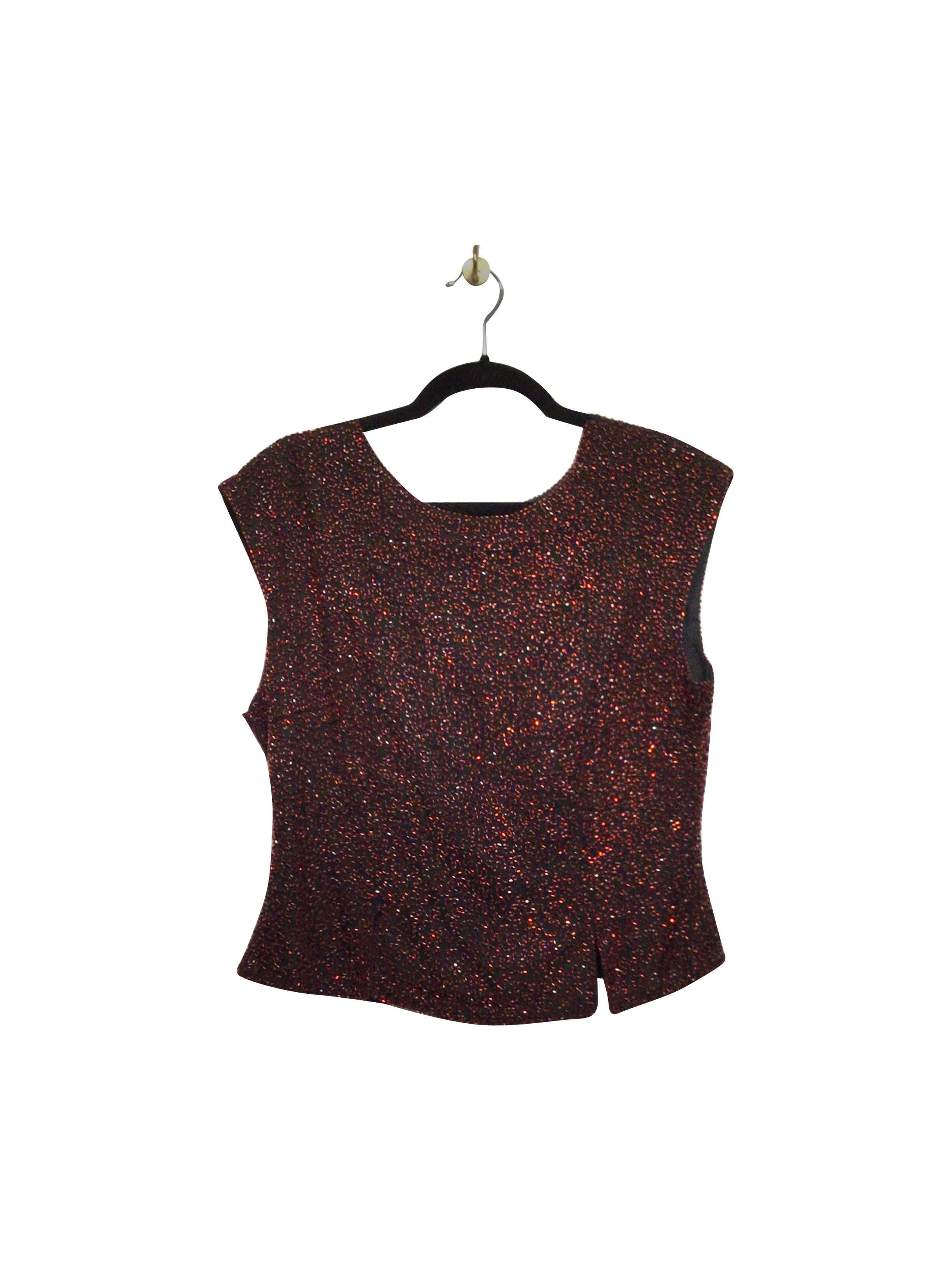 Stylish HOLT RENFREW Red Regular Fit Blouse - Size M