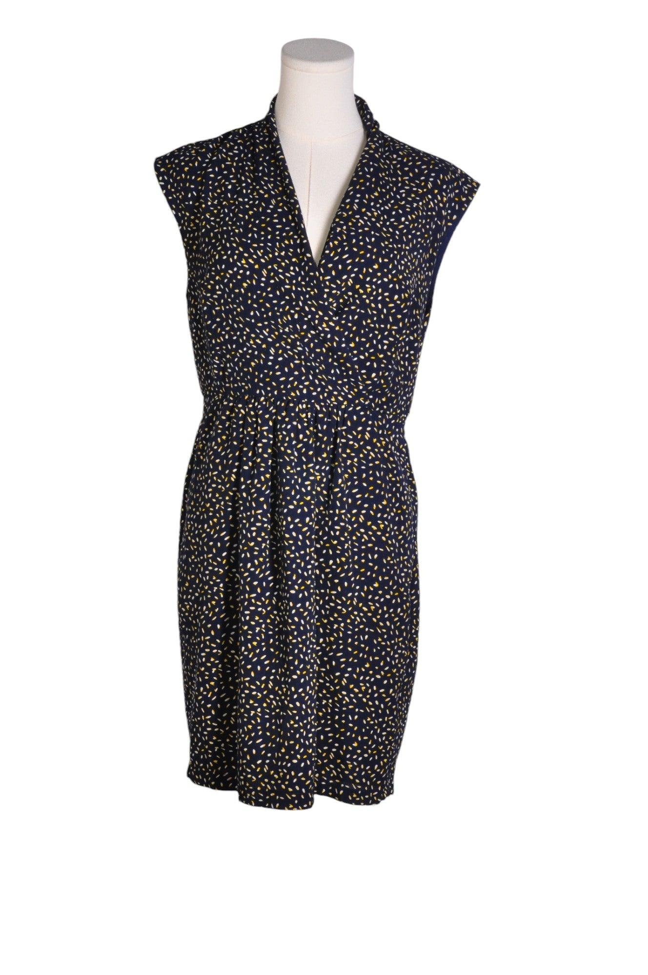 Stylish MOLLY BRACKEN Women's Regular Fit Blue Sheath Dress - Size M