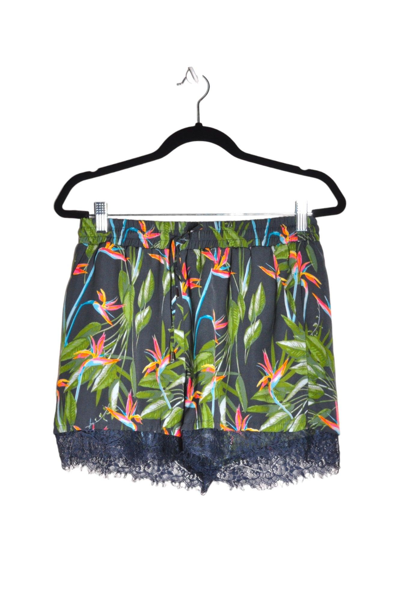ONLY Women's Timeless Green Classic Regular-Fit Shorts - Size 40