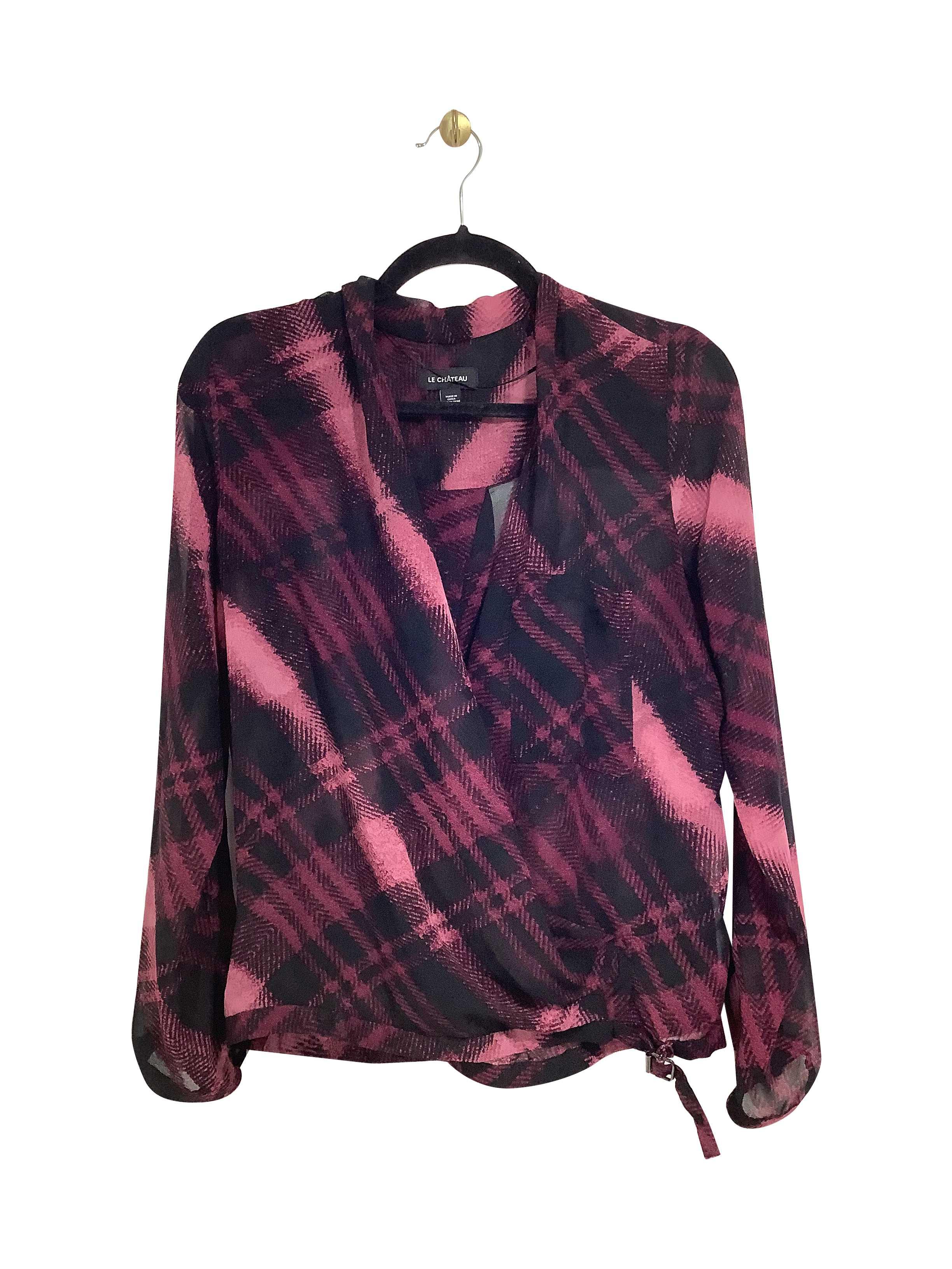 CHATEAU Stylish Regular Fit Red Blouse - Size S